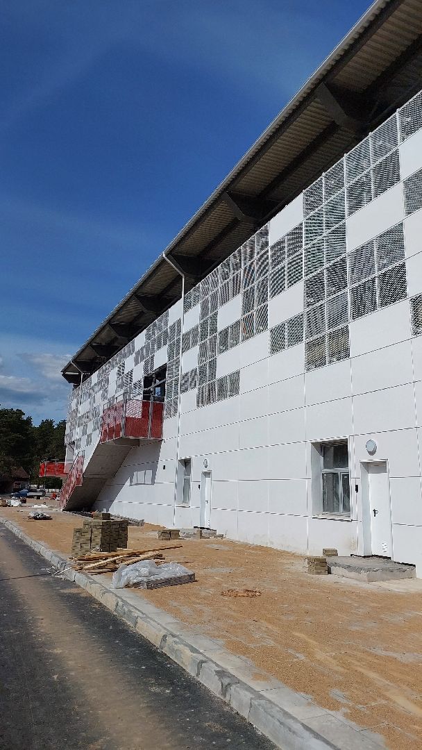 стадион, спартак, серпухов, строительство, реконструкция, фасады, спорт,