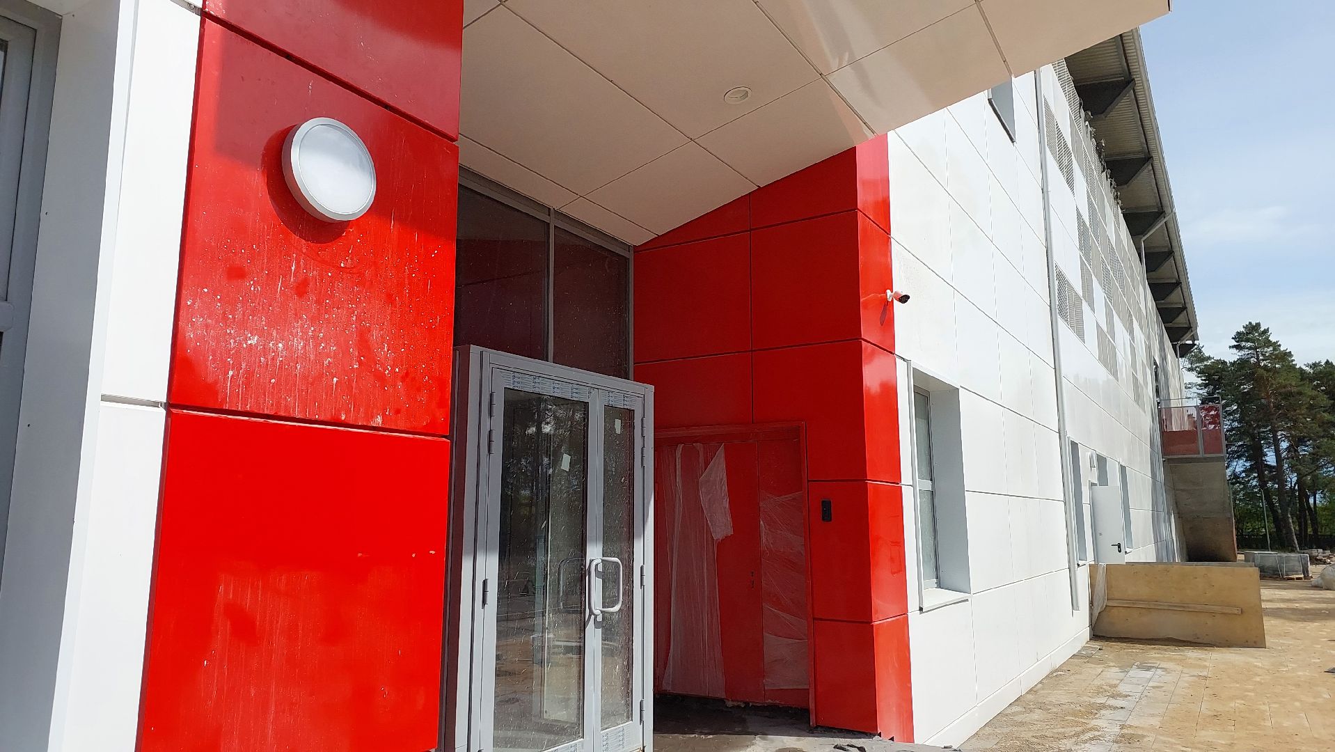 стадион, спартак, серпухов, строительство, реконструкция, фасады, спорт,