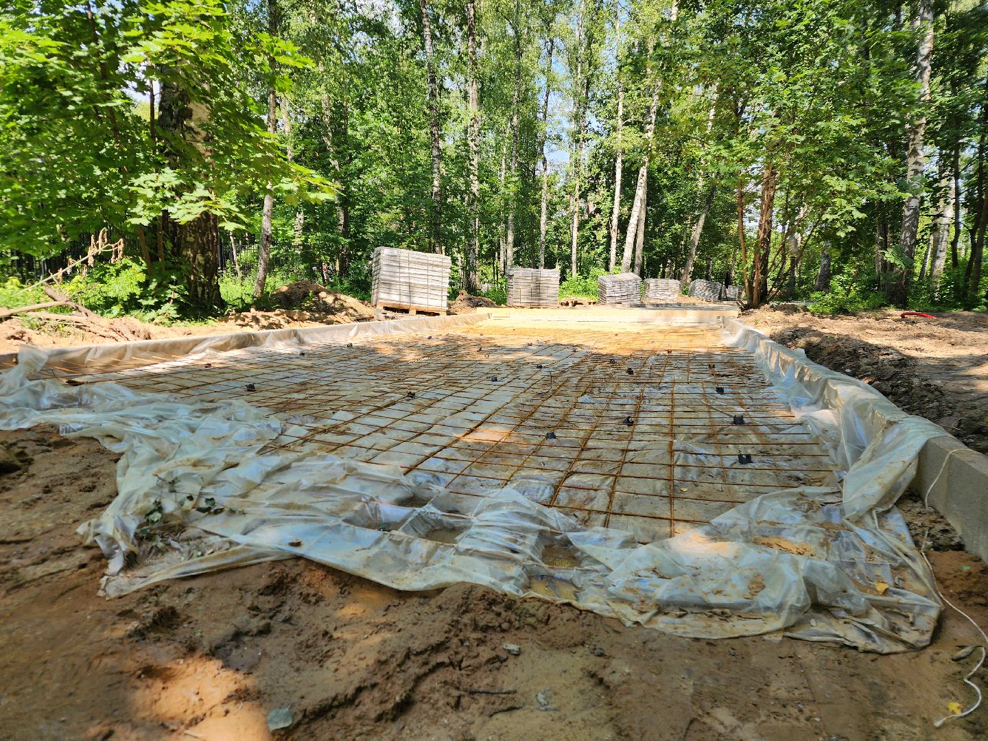 Подольск, Реконструкция, Парк березки,