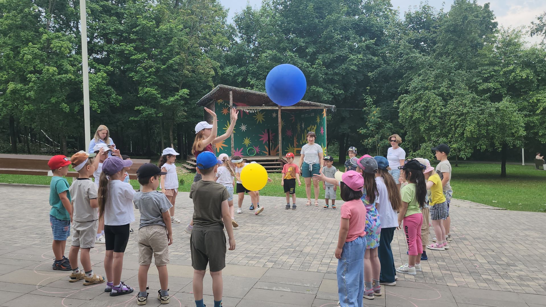 Истра , Парк, Дети, игры на свежем воздухе, Спорт,