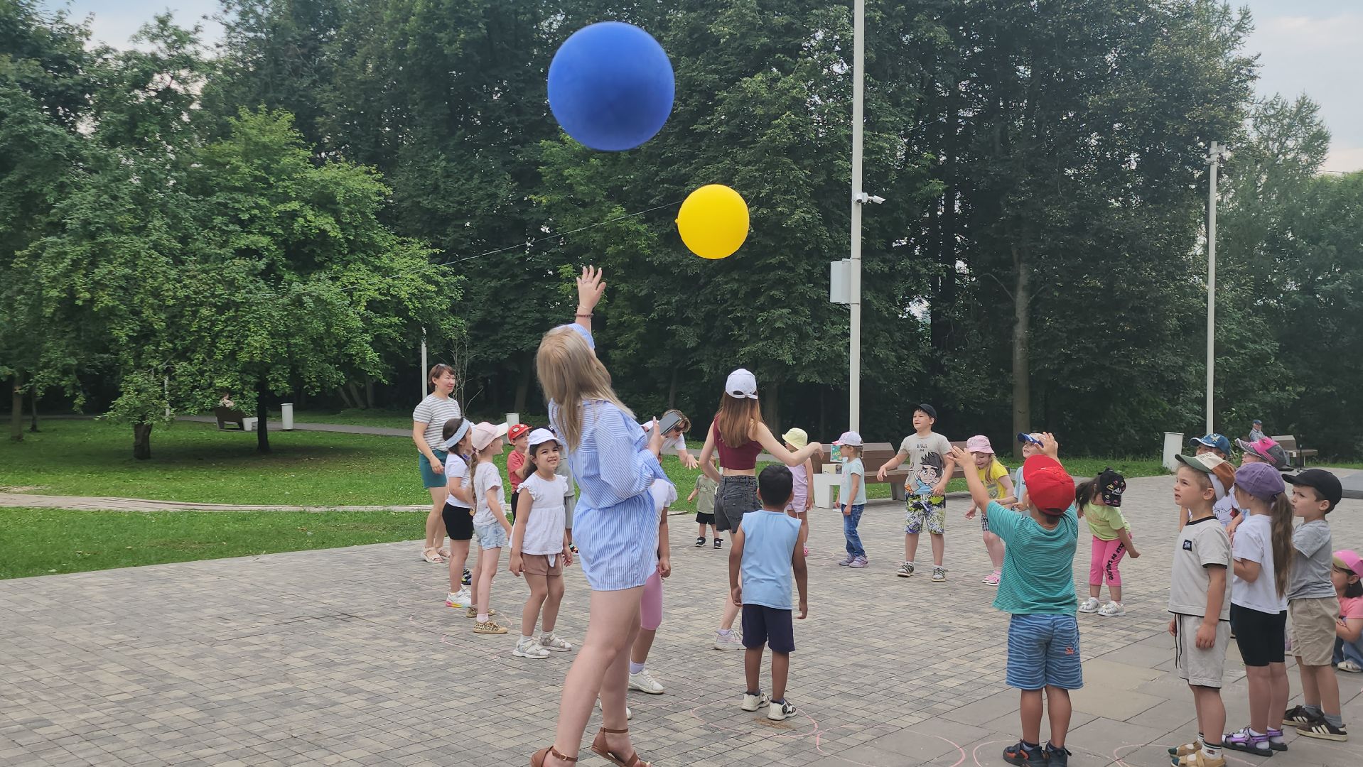 Истра , Парк, Дети, игры на свежем воздухе, Спорт,