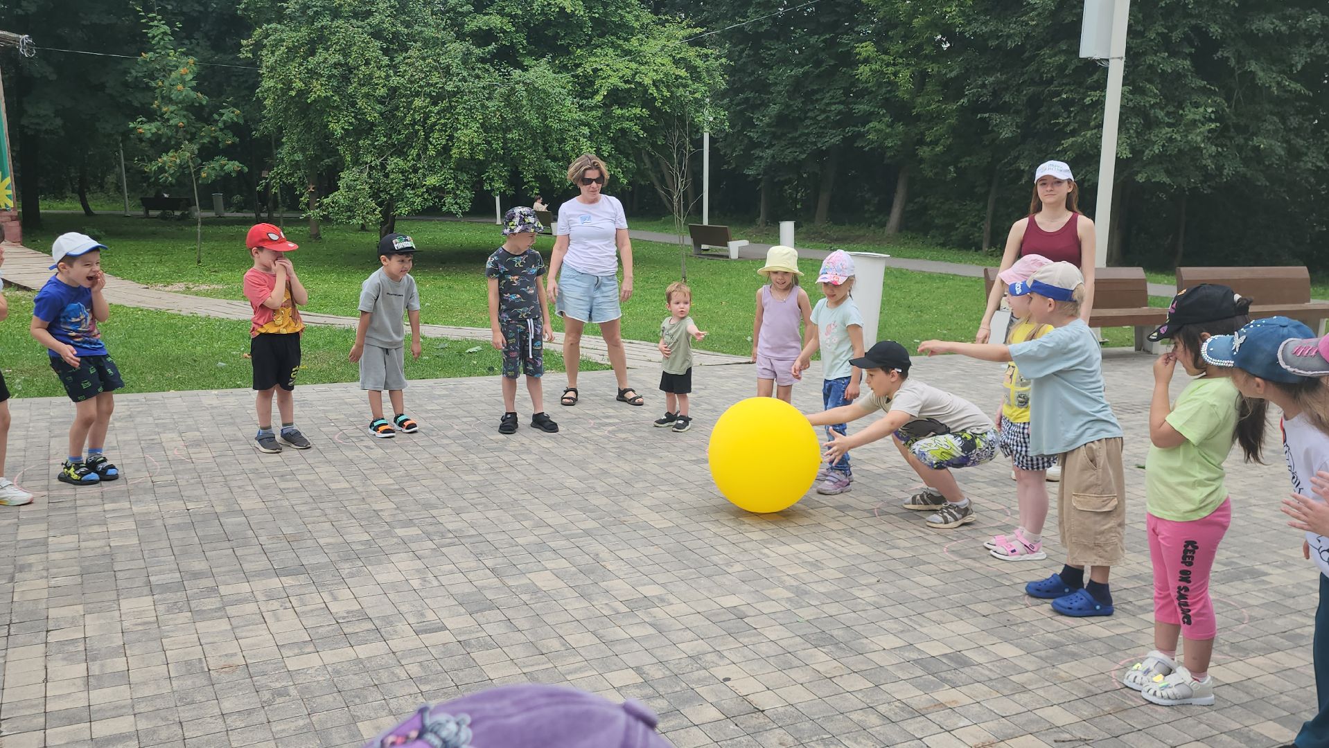 Истра , Парк, Дети, игры на свежем воздухе, Спорт,