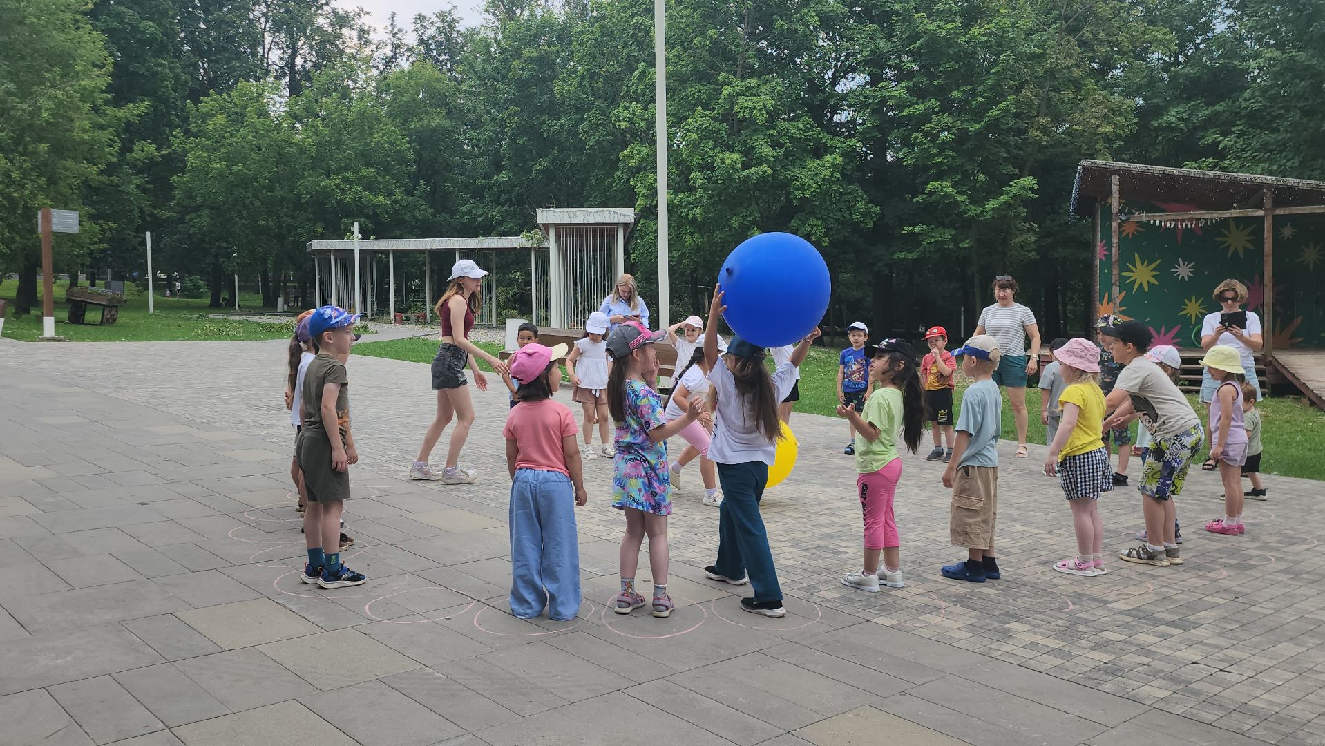 Истра , Парк, Дети, игры на свежем воздухе, Спорт,