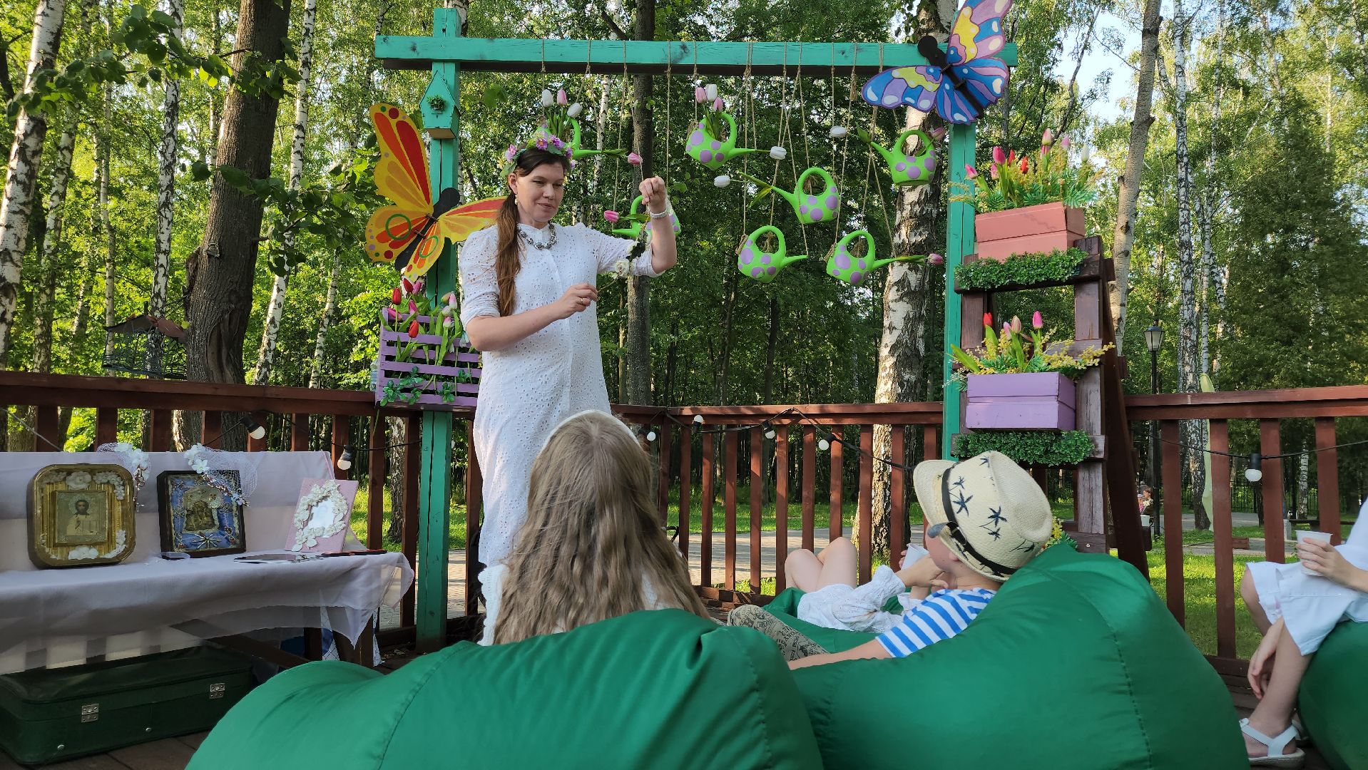 кашира, праздник, парк, лекция, венок, союз женщин россии,