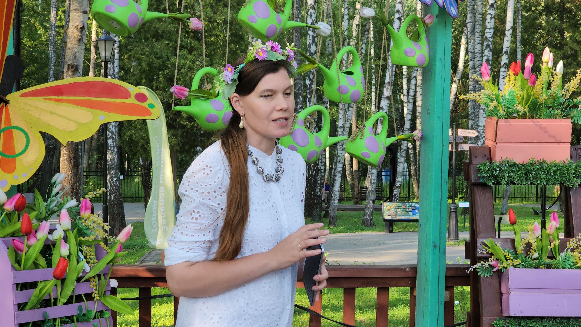 кашира, праздник, парк, лекция, венок, союз женщин россии,