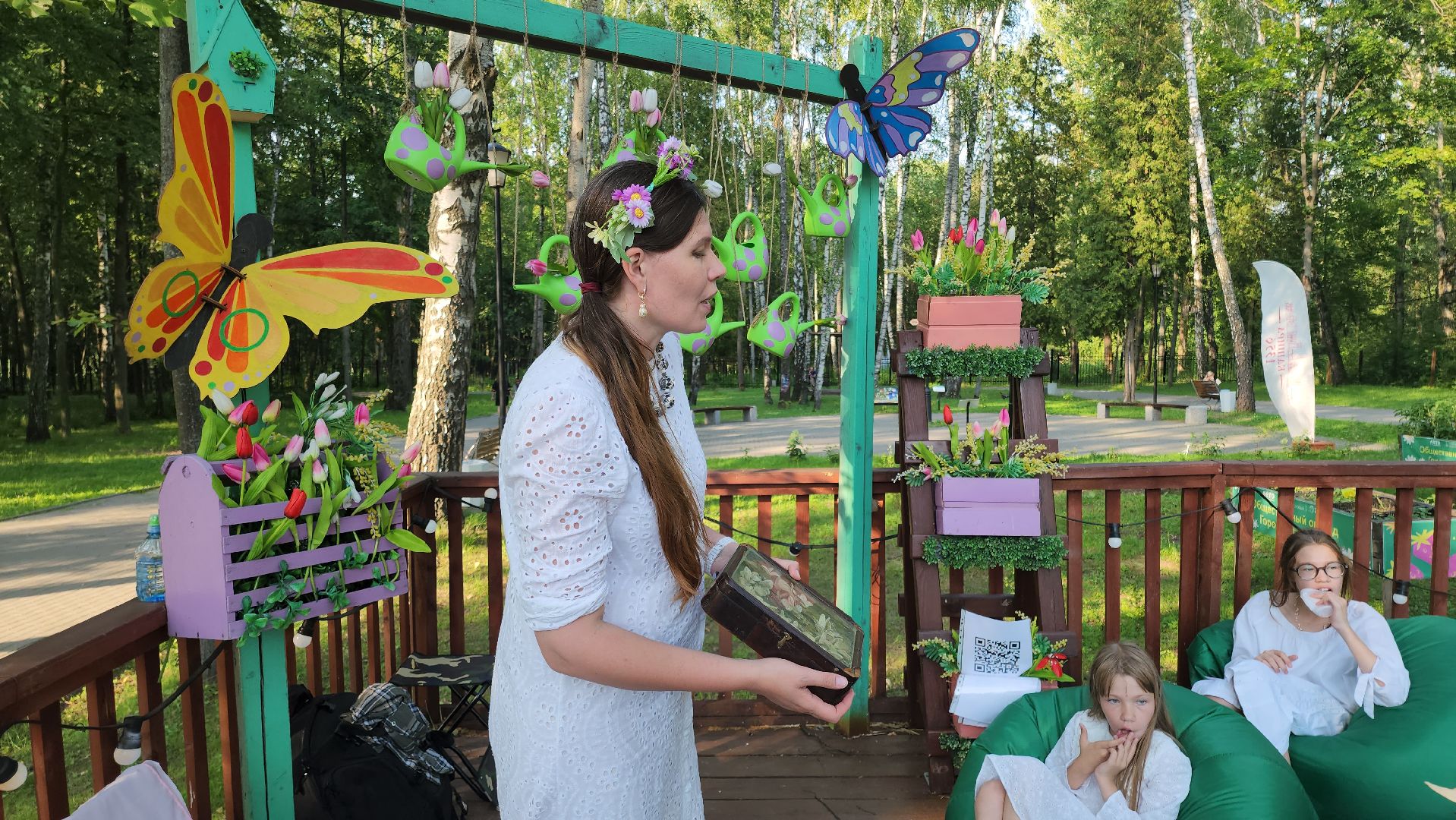 кашира, праздник, парк, лекция, венок, союз женщин россии,