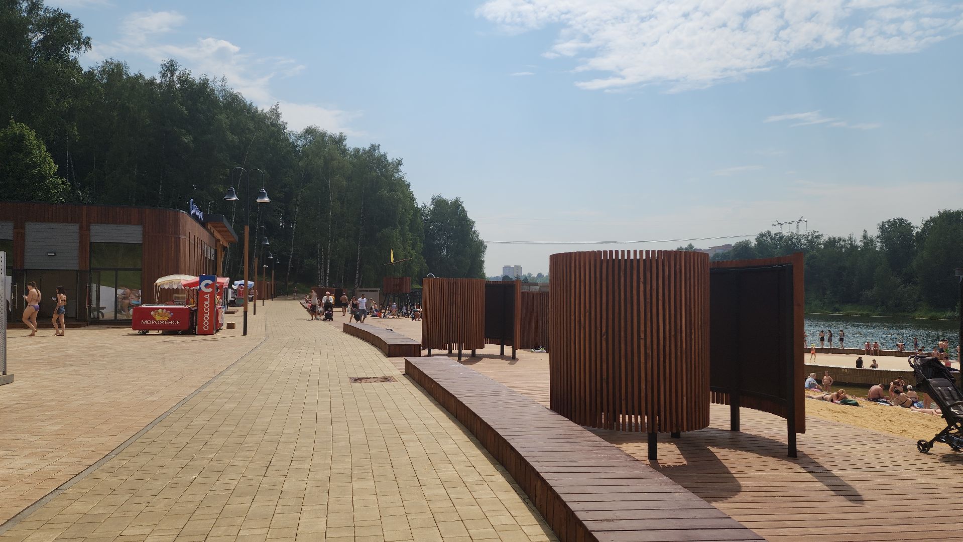 пляж, лето в подмосковье, синичка, красногорск,