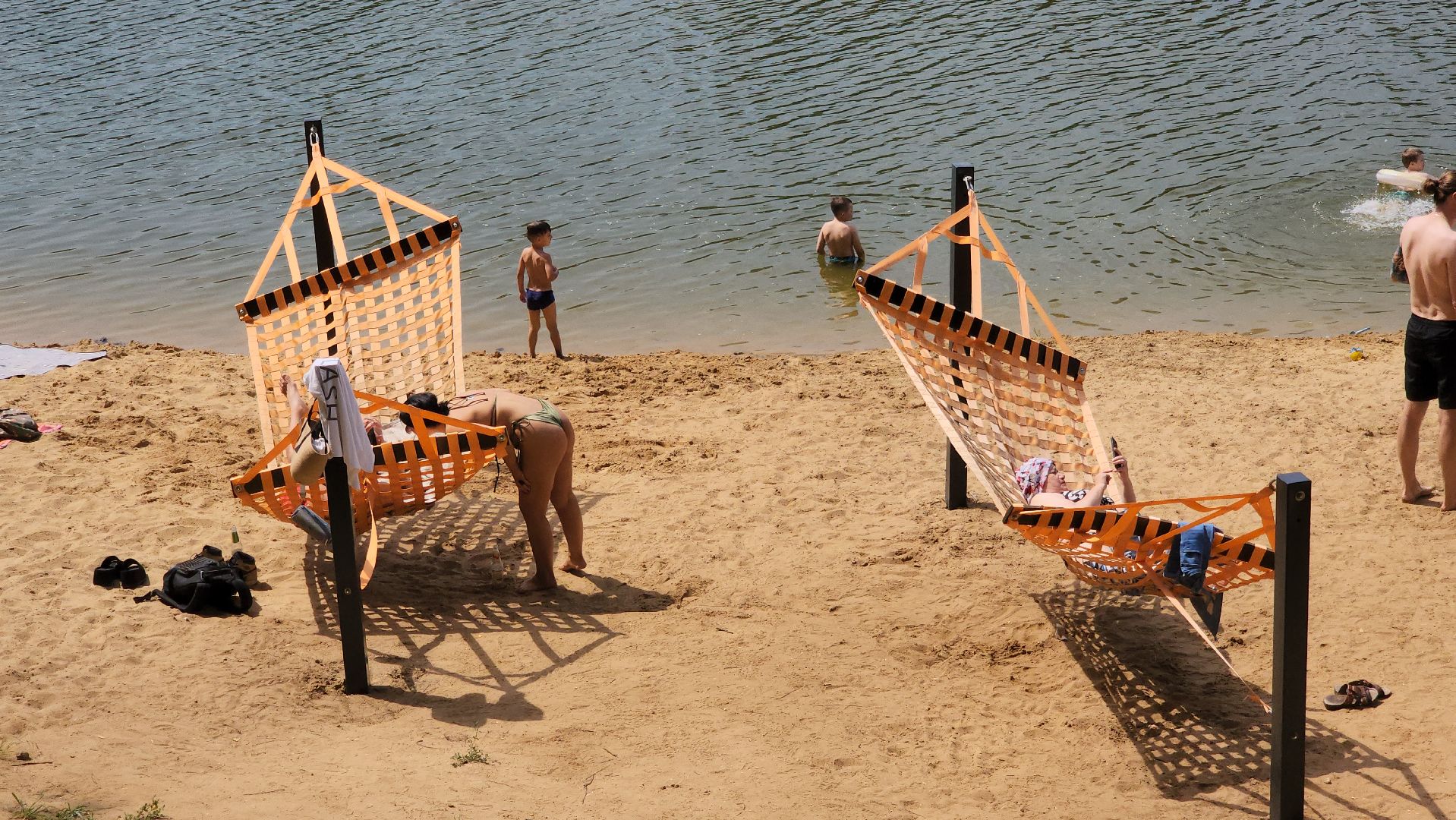 пляж, лето в подмосковье, синичка, красногорск,