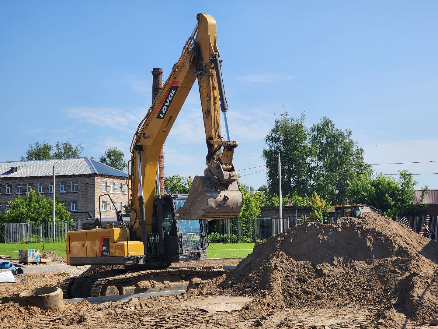 ногинск, строительство, ремонт, школа, новая школа, центр образования,