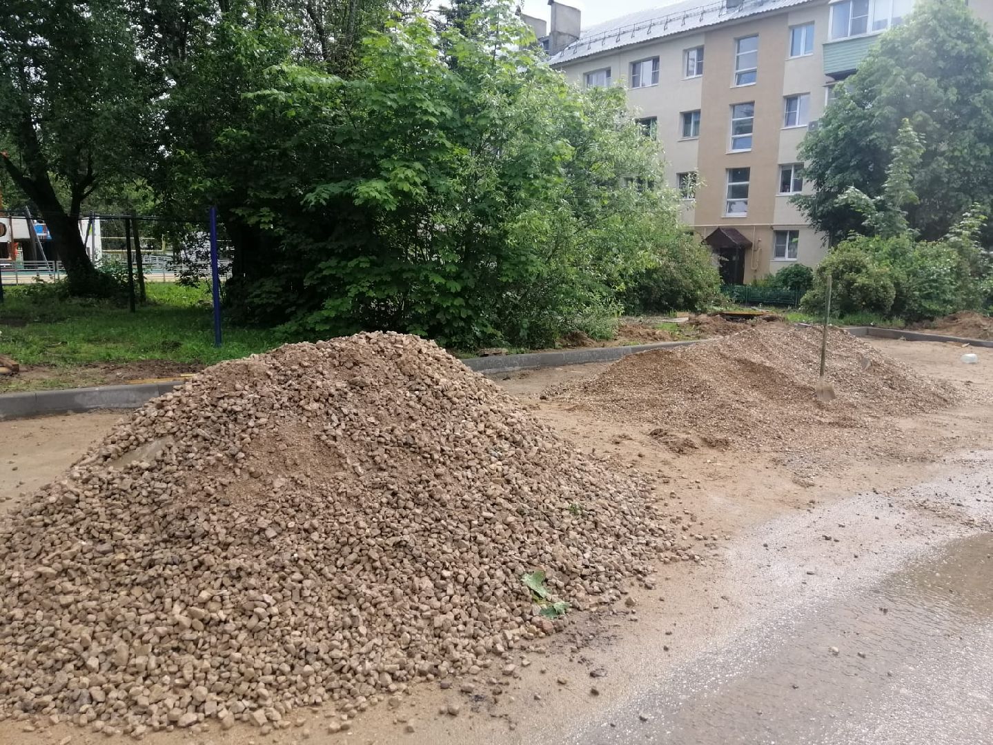 городской округ восход, благоустройство, парковка автомобилей, парковочный карман,