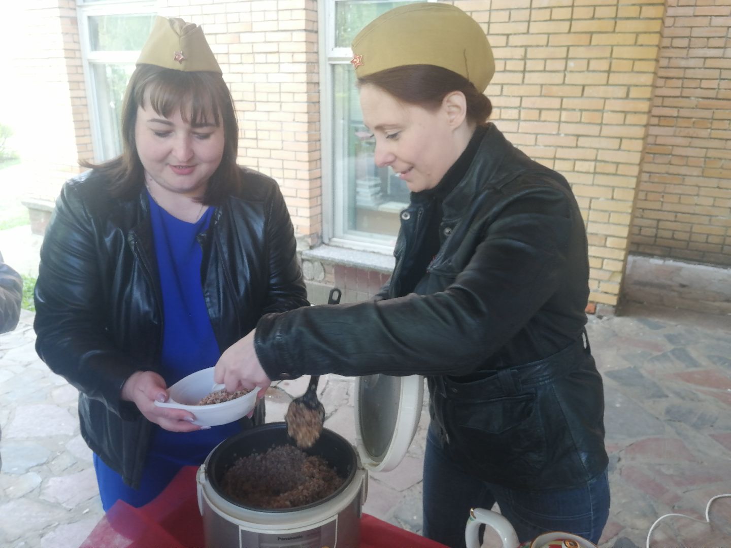 Протвино, День Победы, 9 мая, полевая кухня, солдатская каша, библиотека