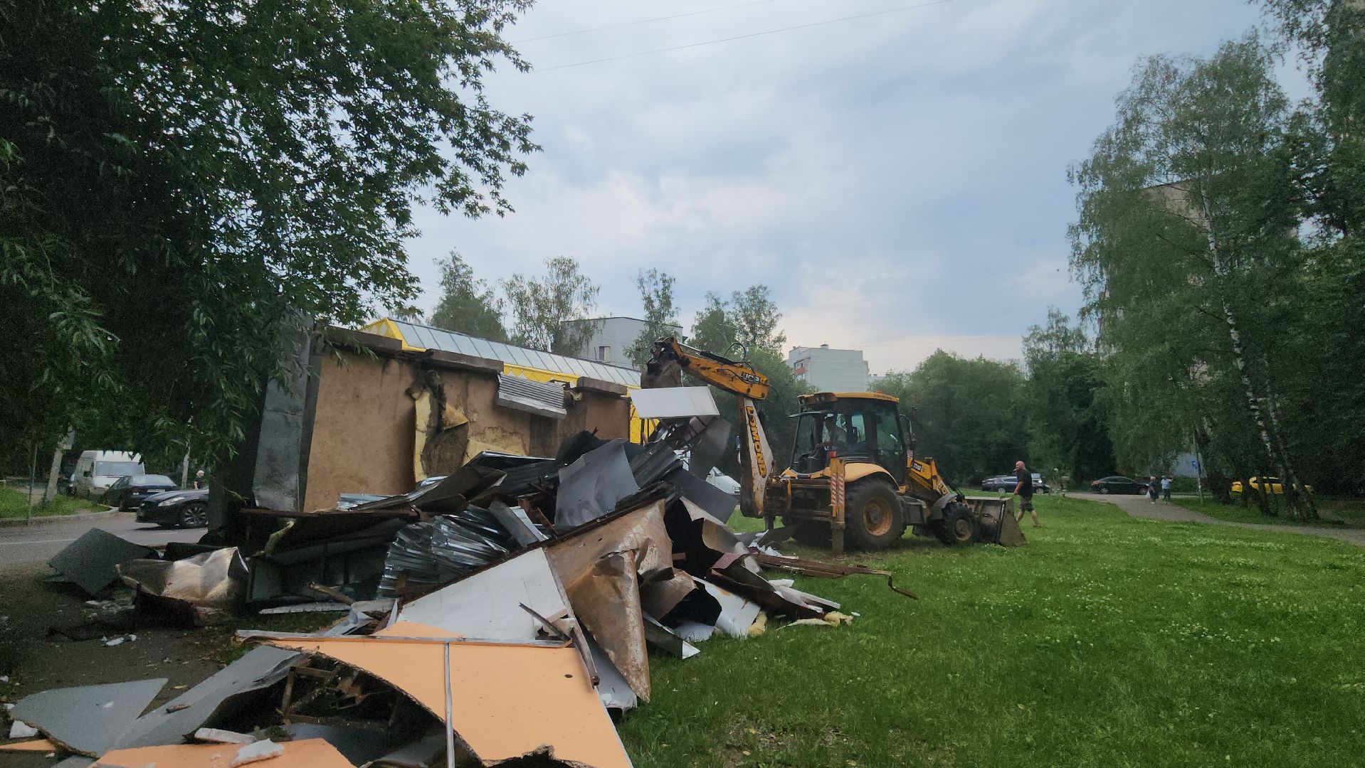 люберцы, снос незаконных объектов, нестационарный объект,