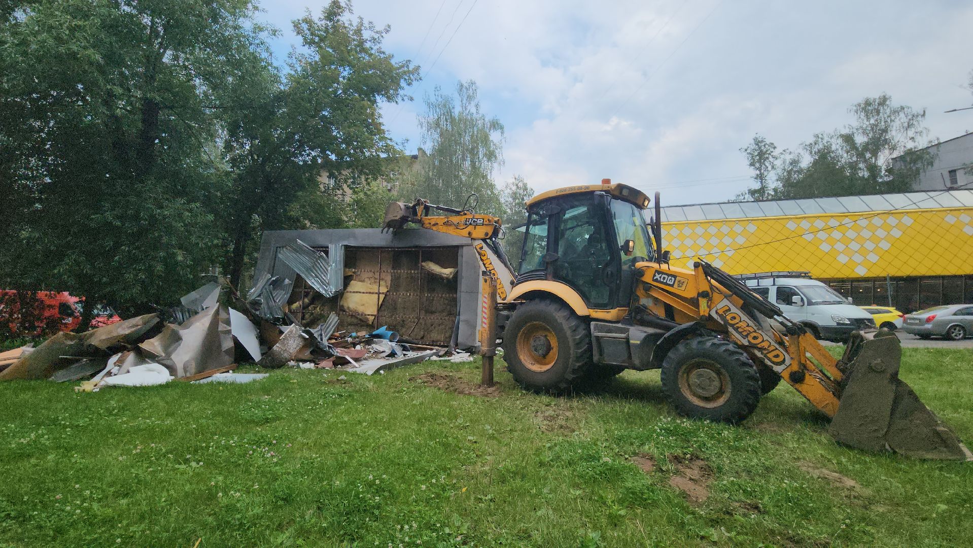 люберцы, снос незаконных объектов, нестационарный объект,