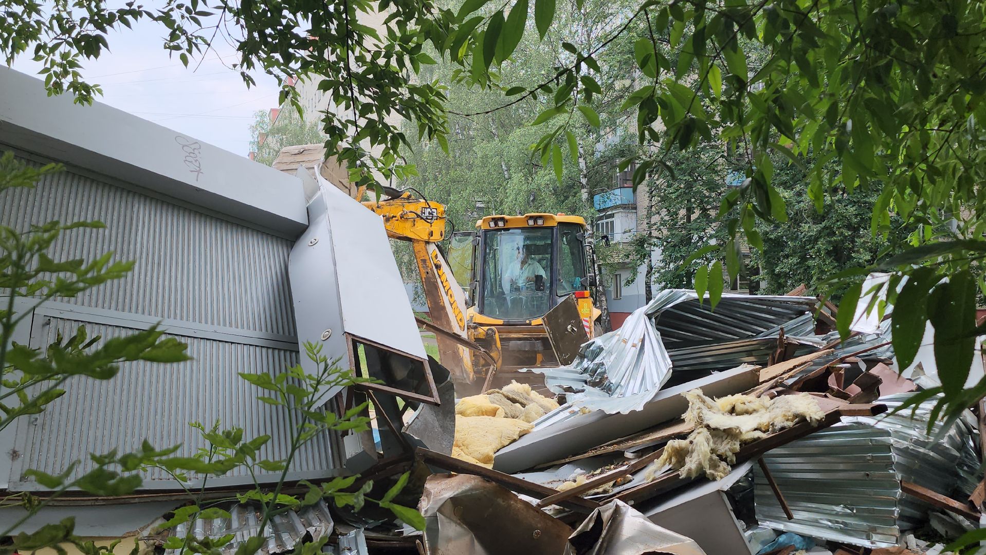 люберцы, снос незаконных объектов, нестационарный объект,