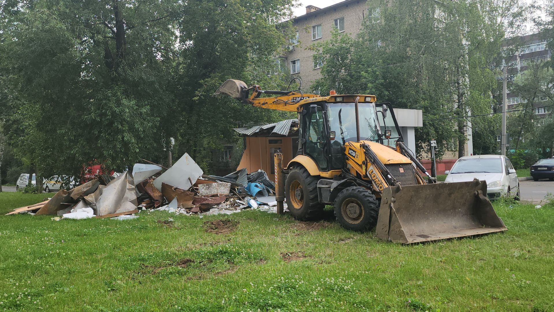 люберцы, снос незаконных объектов, нестационарный объект,