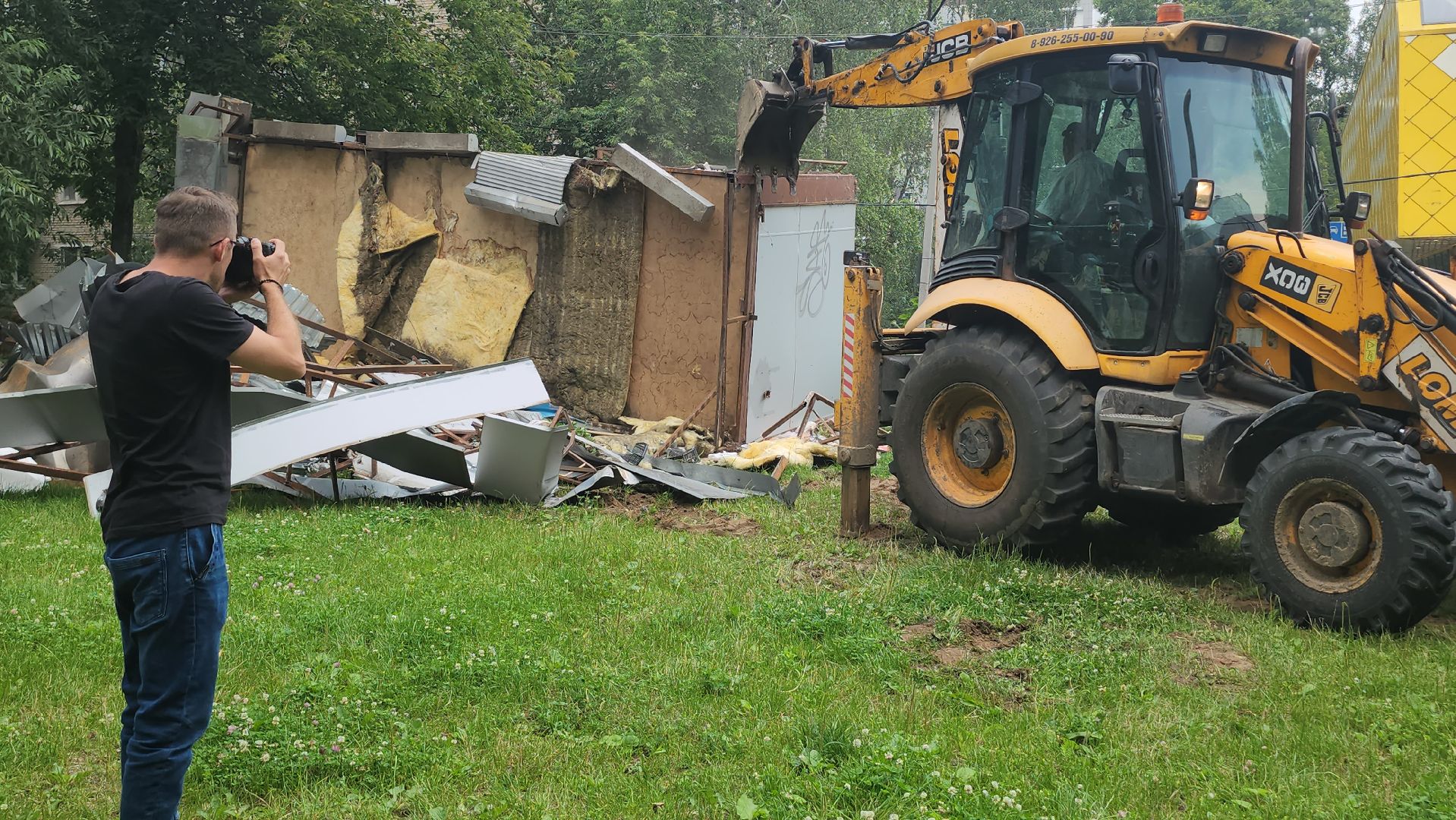 люберцы, снос незаконных объектов, нестационарный объект,