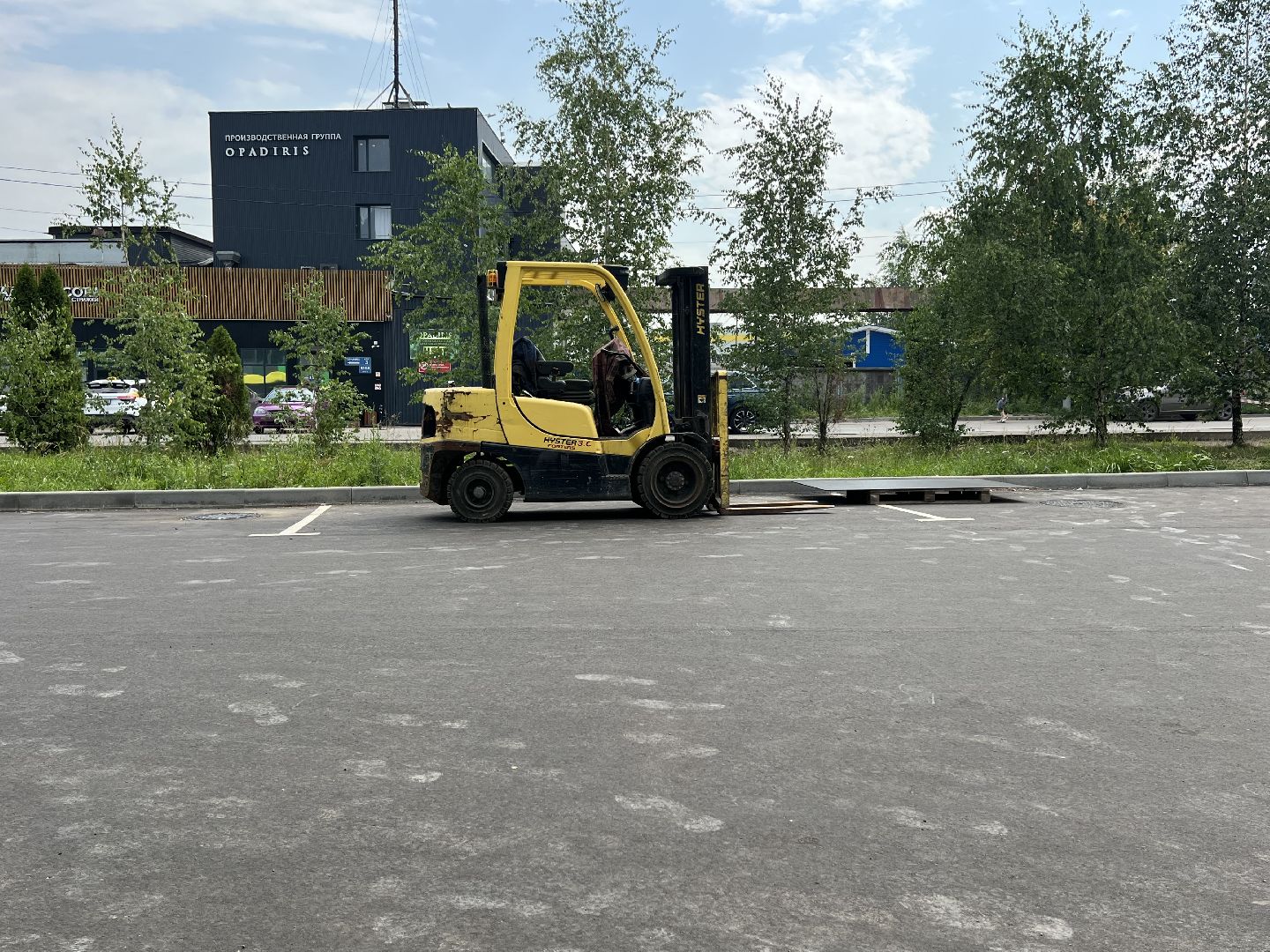 Химки, Дороги, Парковки, Разметка,