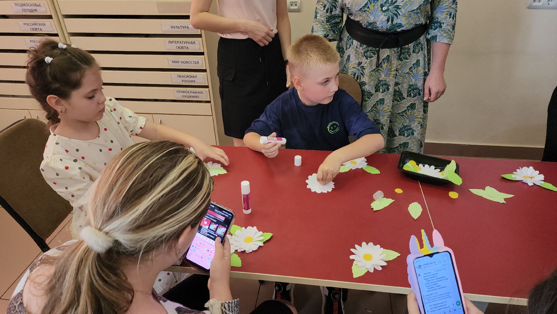 вертикалки, пушкино, библиотека, день семьи любви и верности, семейные ценности,викторина, викторина для детей,ромашка, мастер-класс,