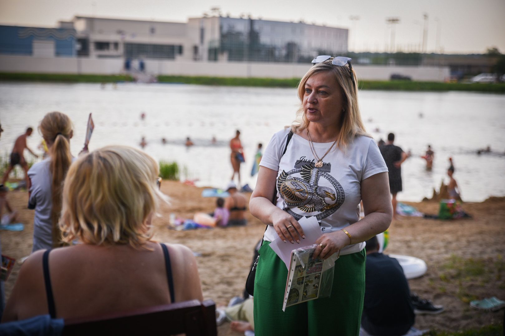 бронницы, рейд безопасности на пляже , дети, отдых у воды, пляж на бельском озере в бронницах,