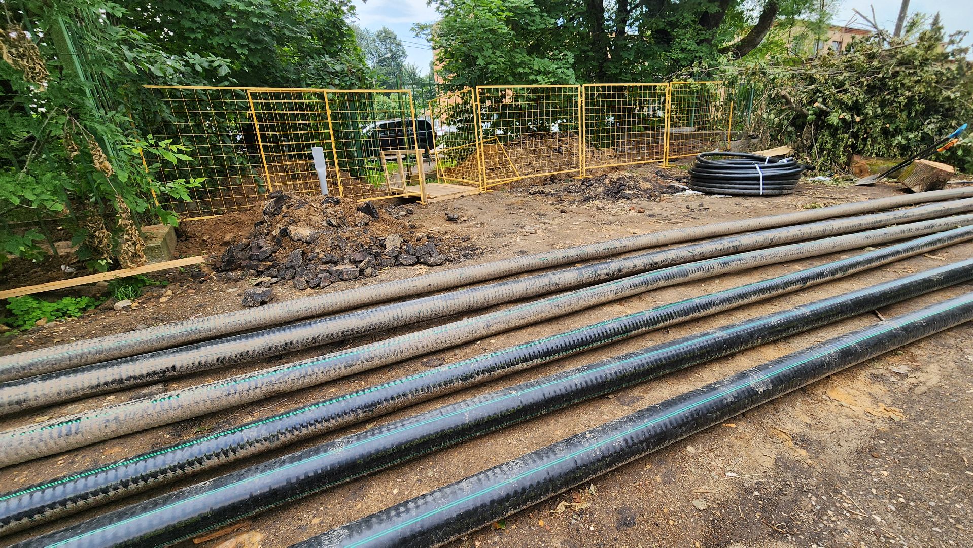 руза, жкх, замена теплосетей,