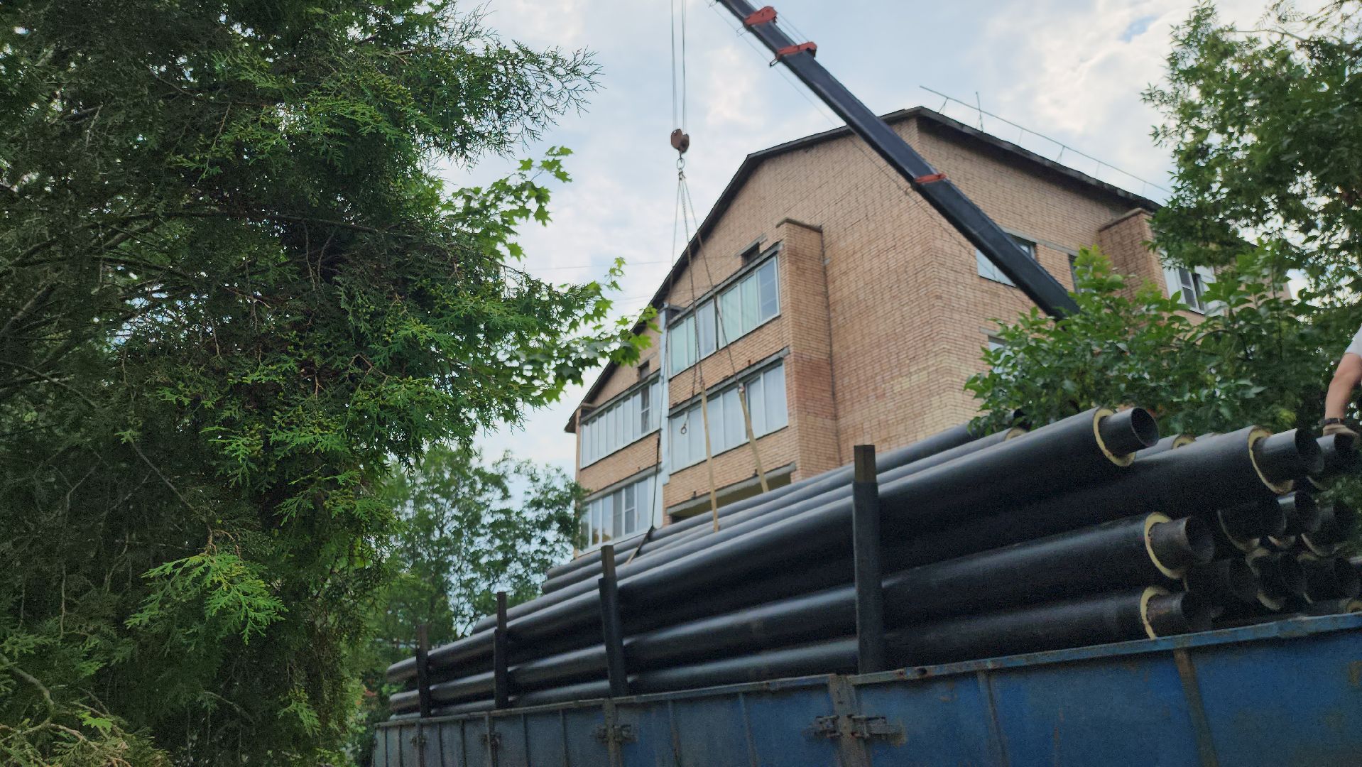 руза, жкх, замена теплосетей,