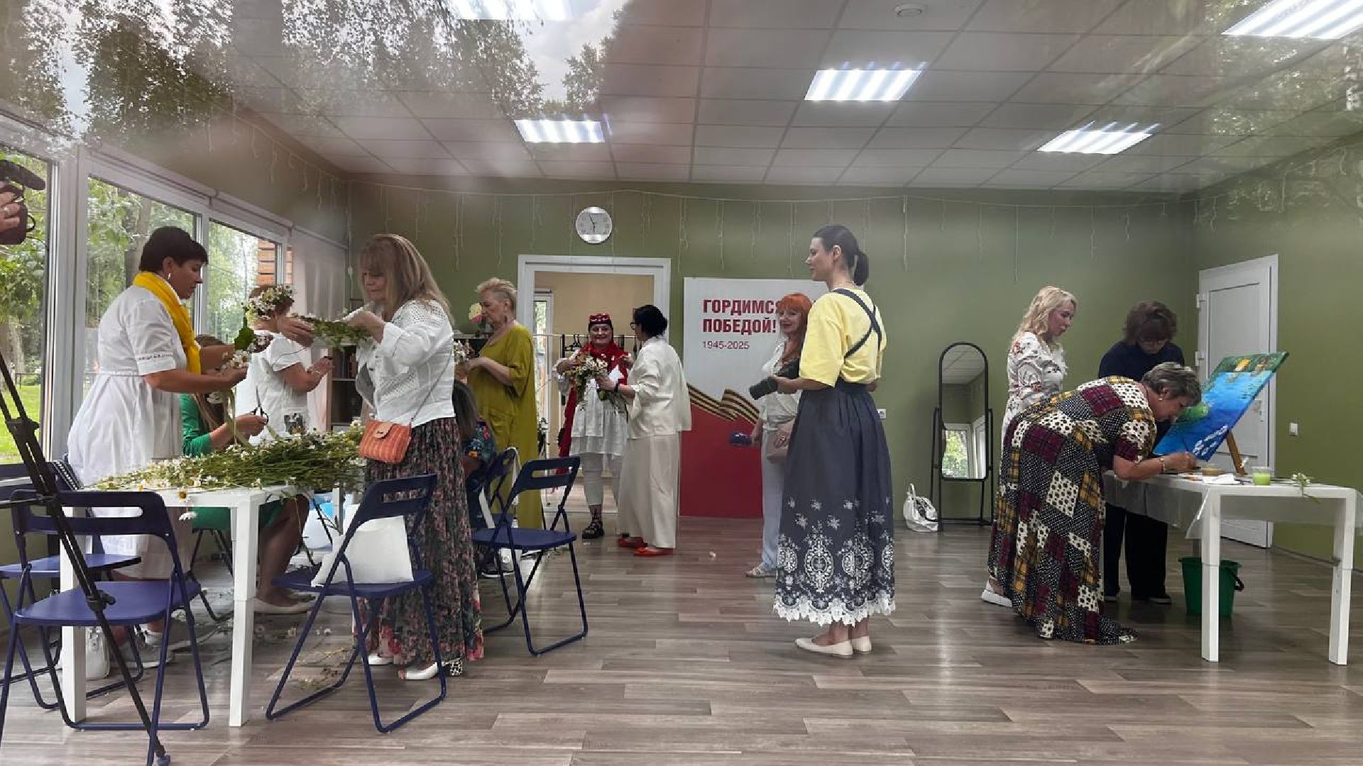 сергиев посад, сергиево-посадский городской округ, союз женщин россии, валентина устименко, венки,