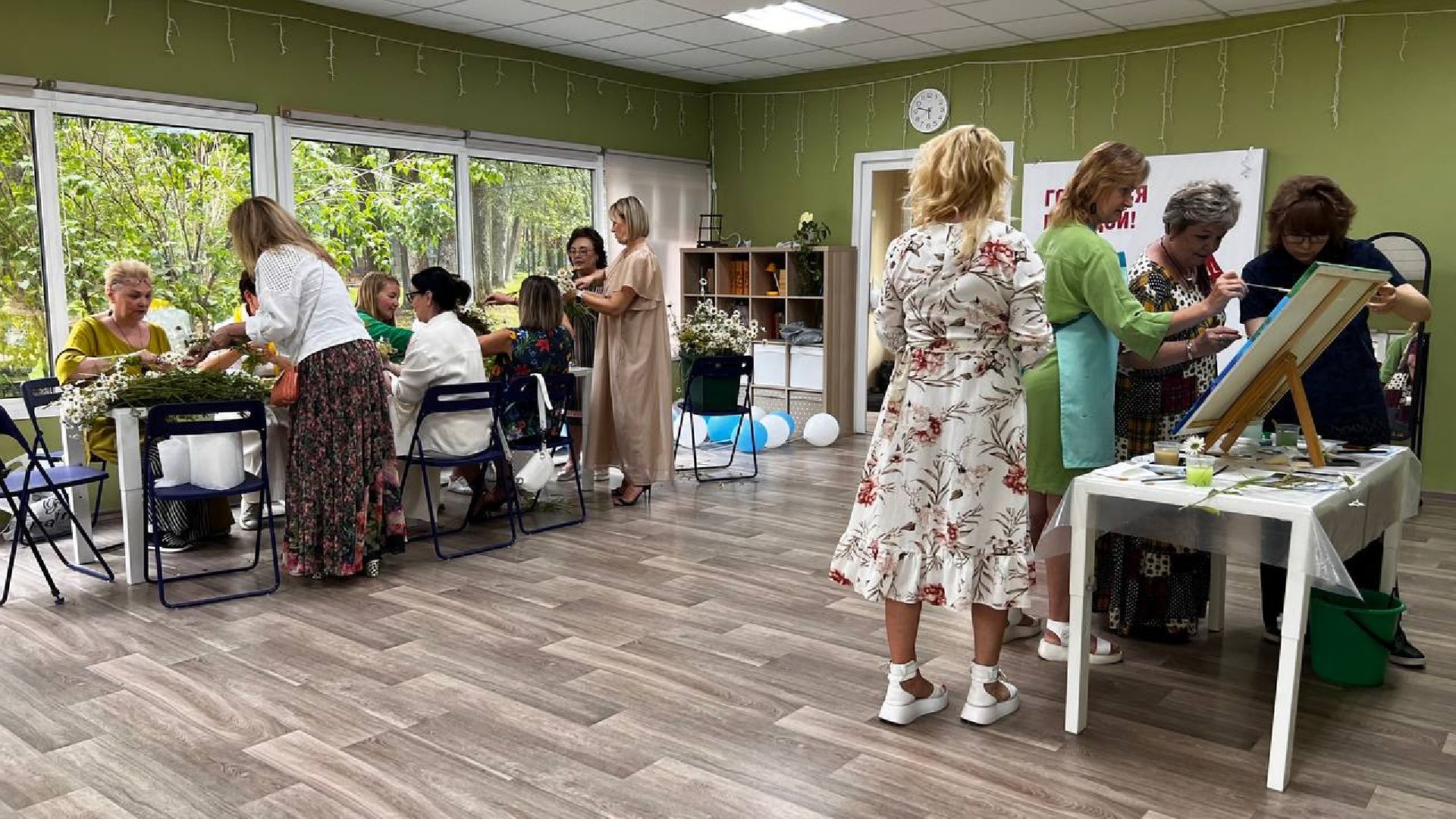 сергиев посад, сергиево-посадский городской округ, союз женщин россии, валентина устименко, венки,