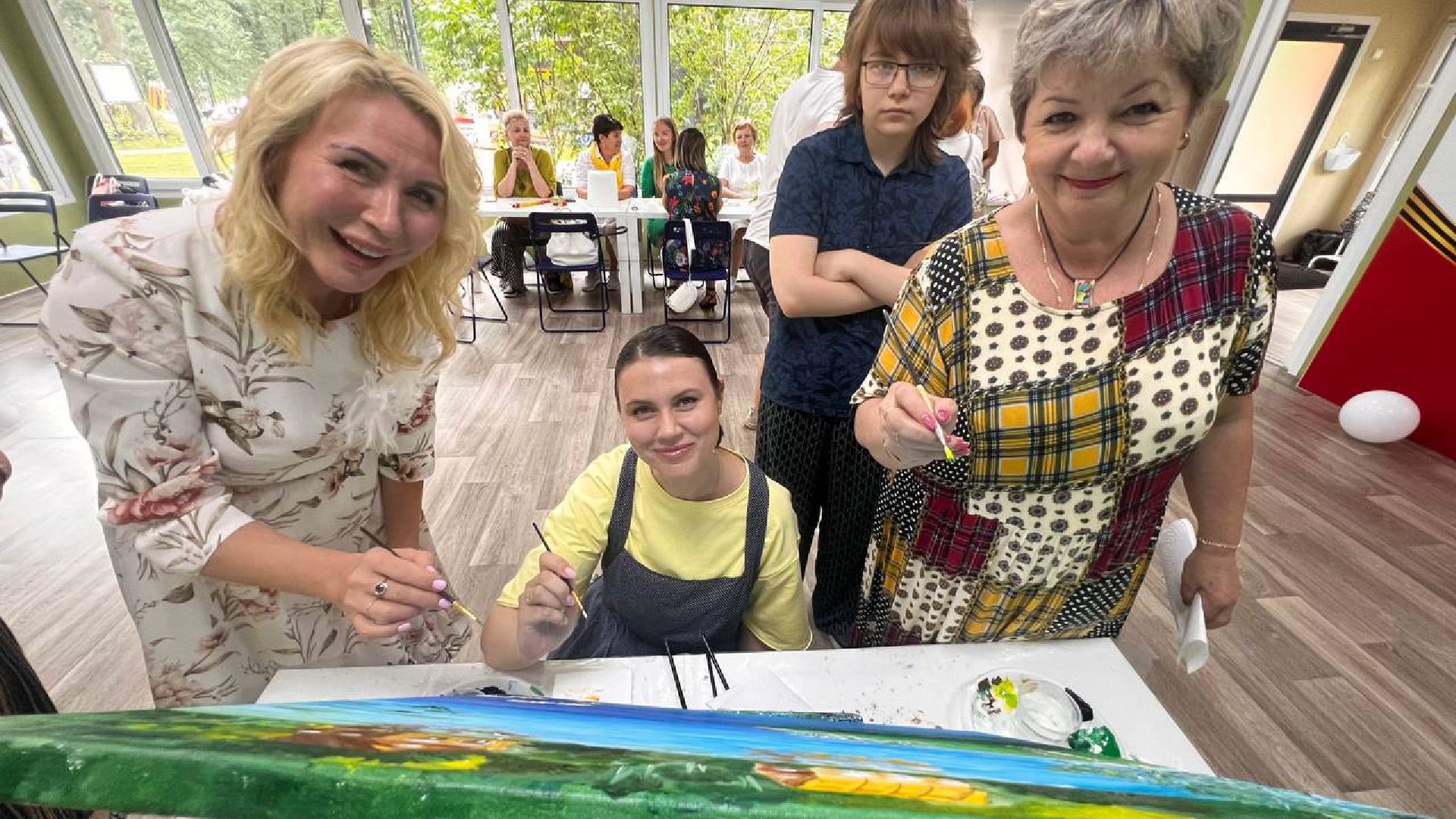 сергиев посад, сергиево-посадский городской округ, союз женщин россии, валентина устименко, венки,