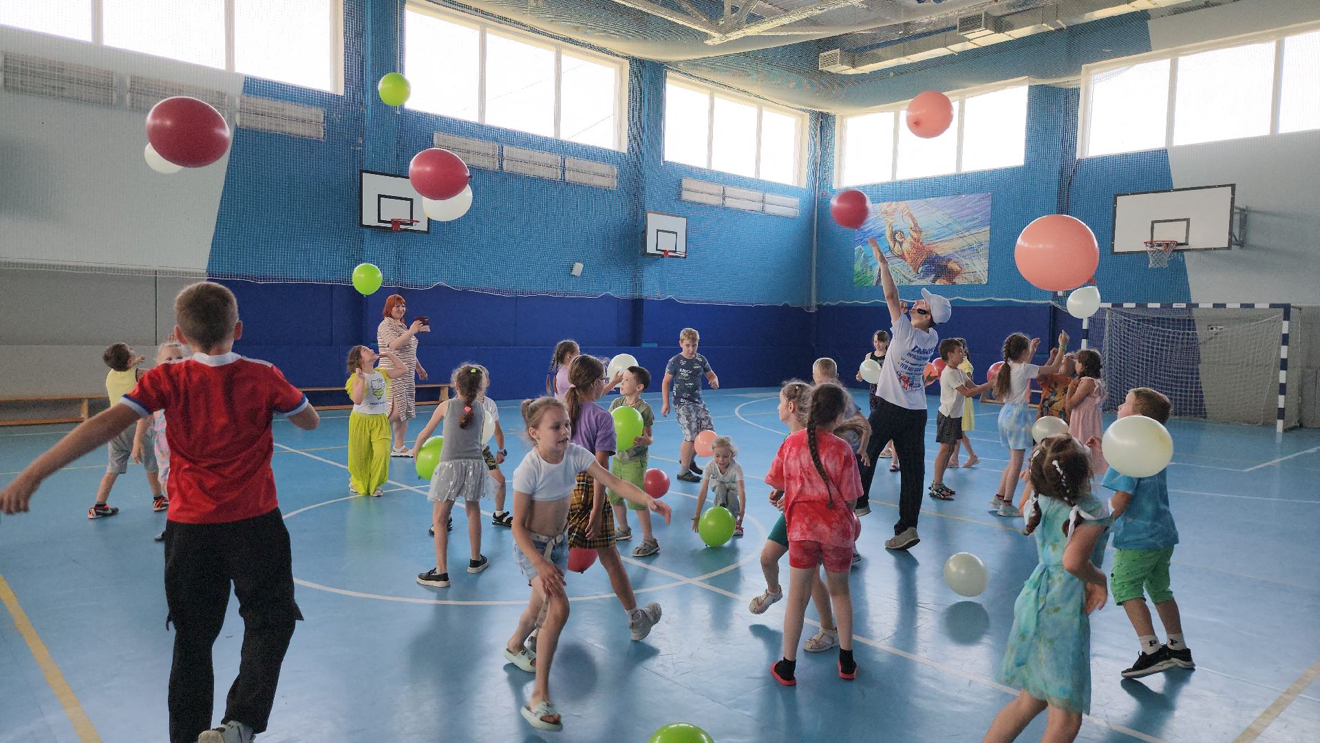 серпухов, подмосковье, 18 школа, летний лагерь,