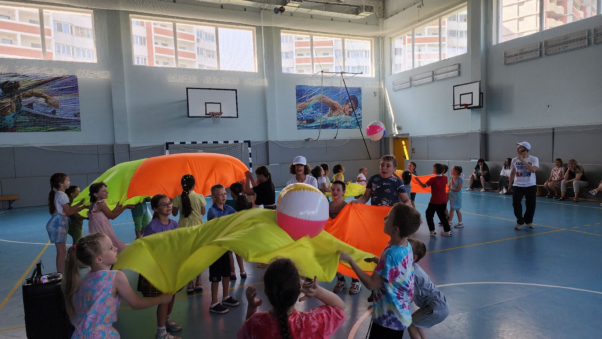 серпухов, подмосковье, 18 школа, летний лагерь,