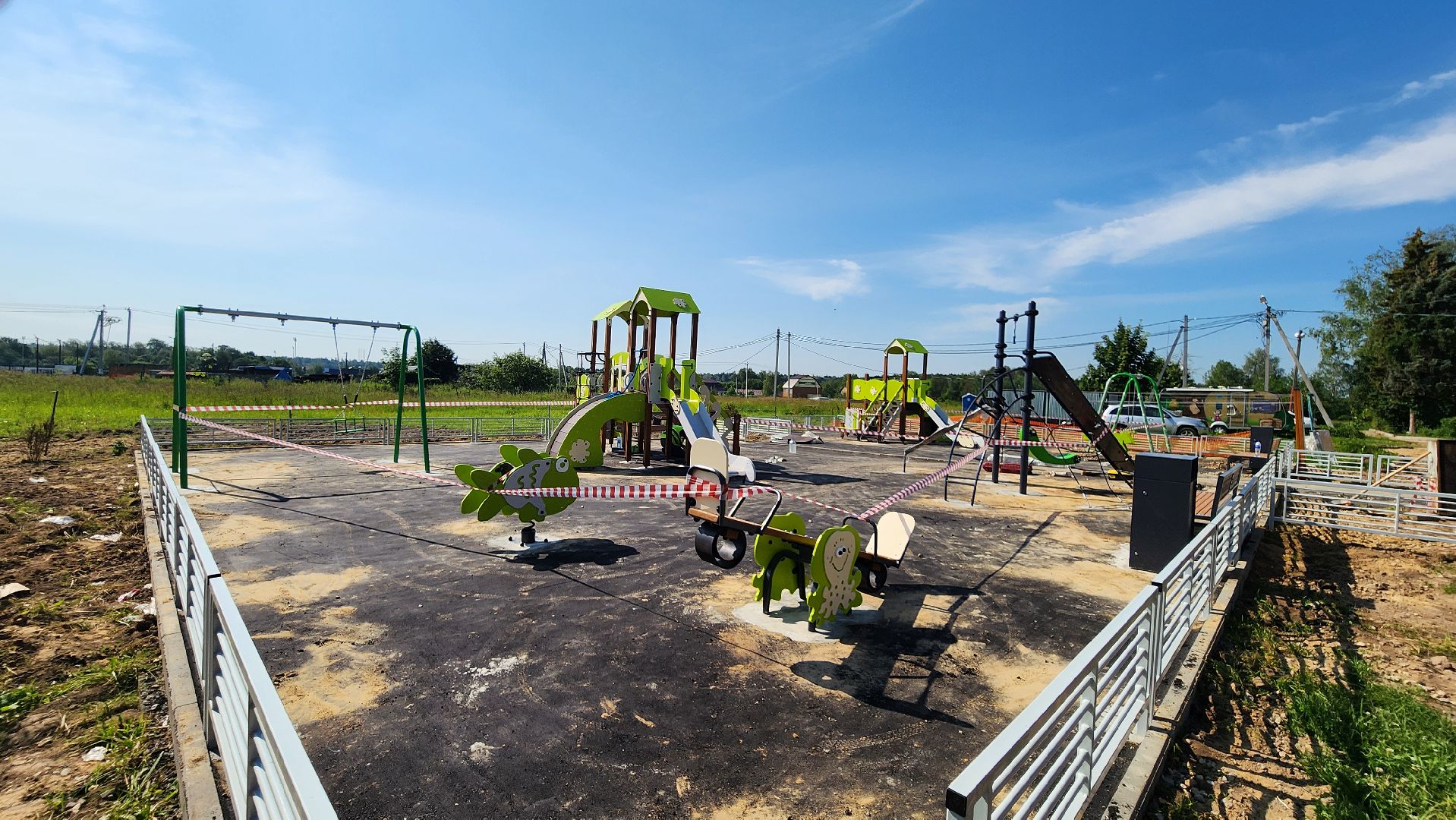 щёлково, новая детская площадка, установка детской площадки,