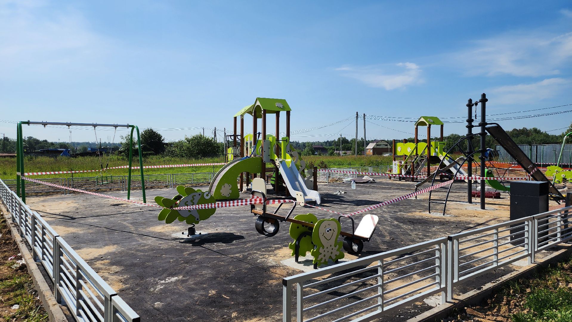 щёлково, новая детская площадка, установка детской площадки,