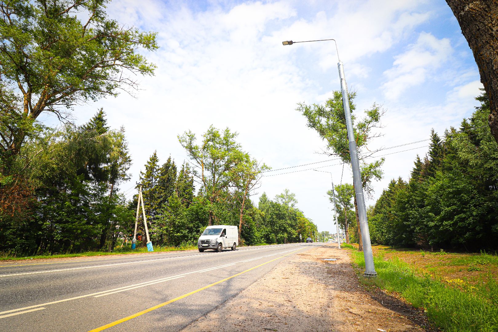 клин, дороги, освещение, общество,