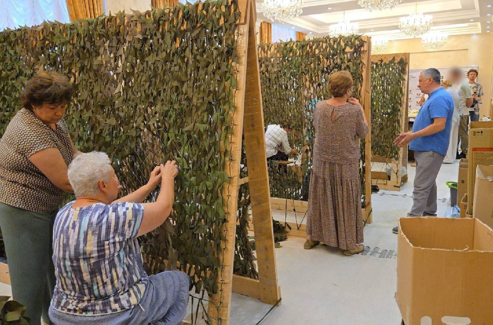 варварушки власиха, маскировочные сети, плетение сетей, помощь сво, участник сво,