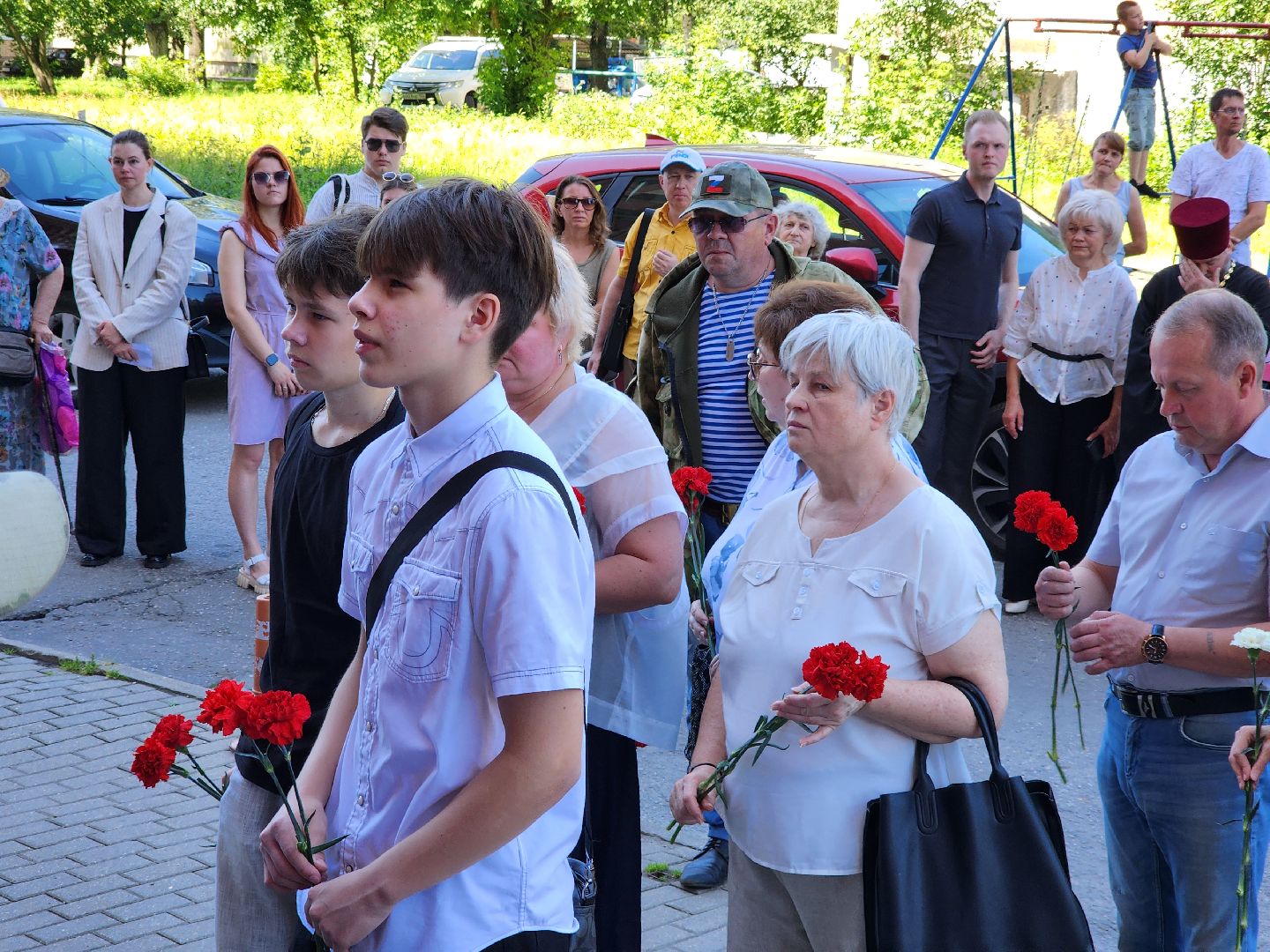 электросталь,  мемориал, жители, память, боей сво, общество,