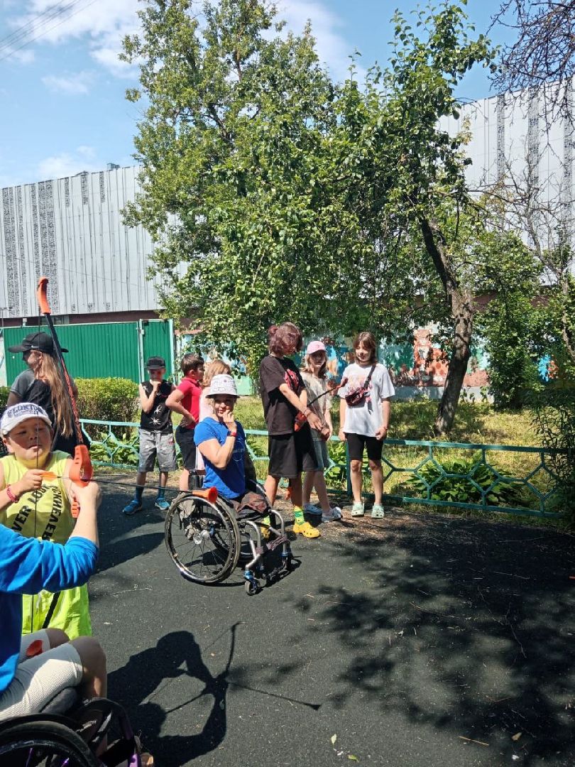 ивантеевка, центр социального обслуживания, дети с овз, инвалиды, праздник, спорт, фехтование,адаптивная физкультура,социальная адаптация,