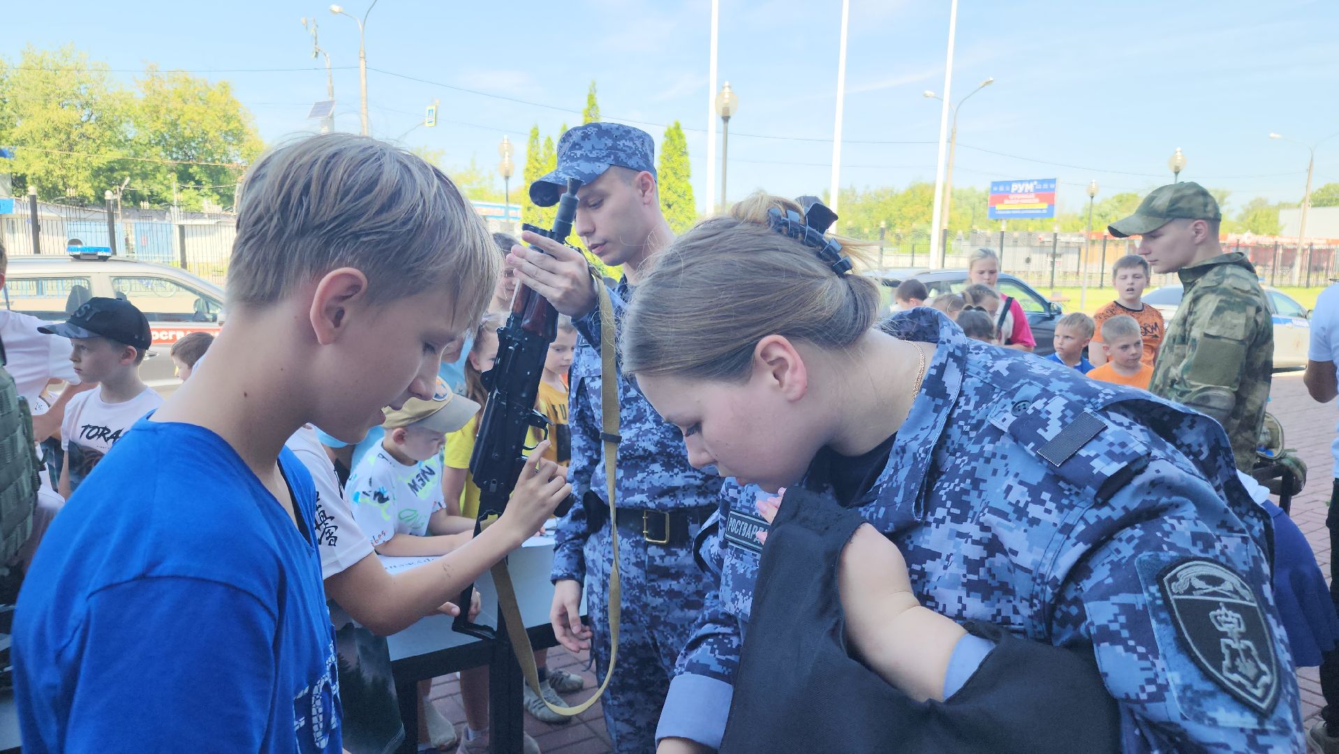 каникулы, орехово-зуево,каникулы с росгвардией ,