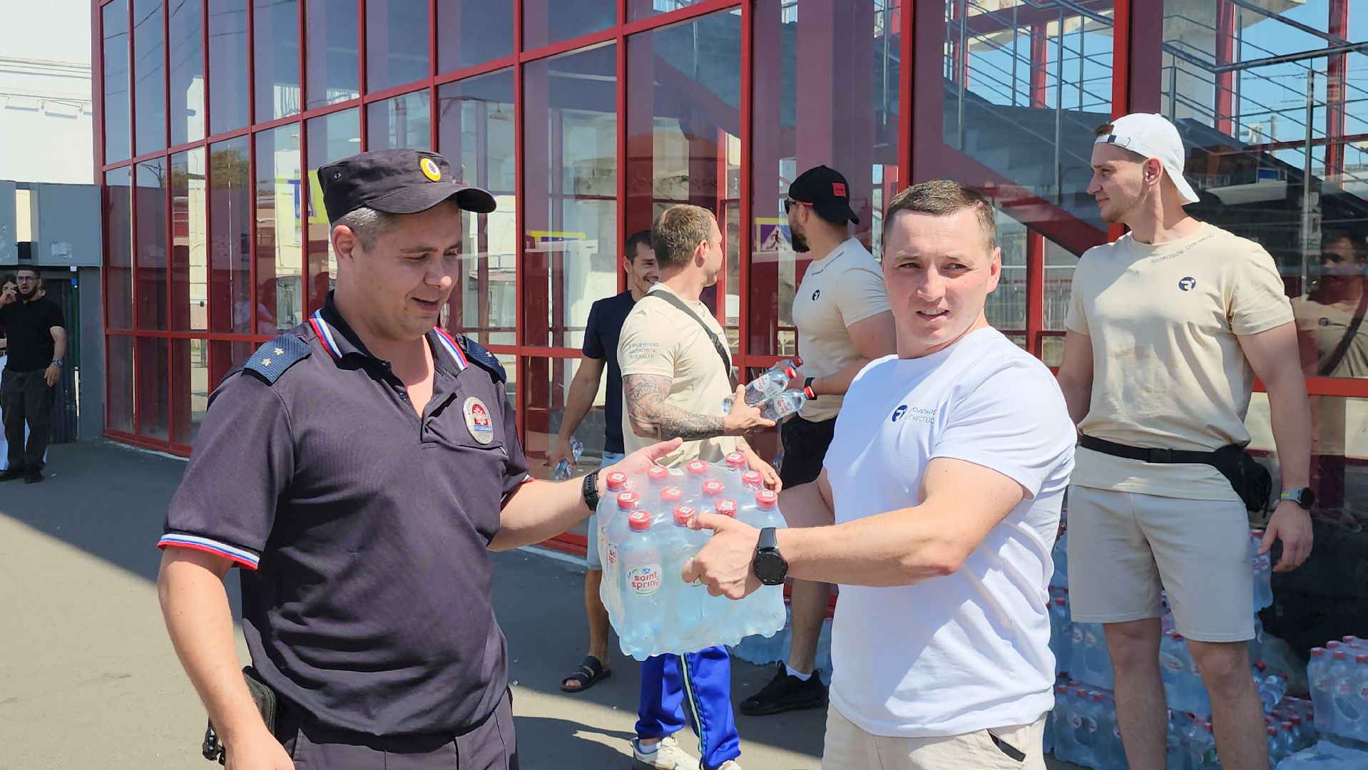 серпухов, подмосковье, здоровое отечество, раздача воды,