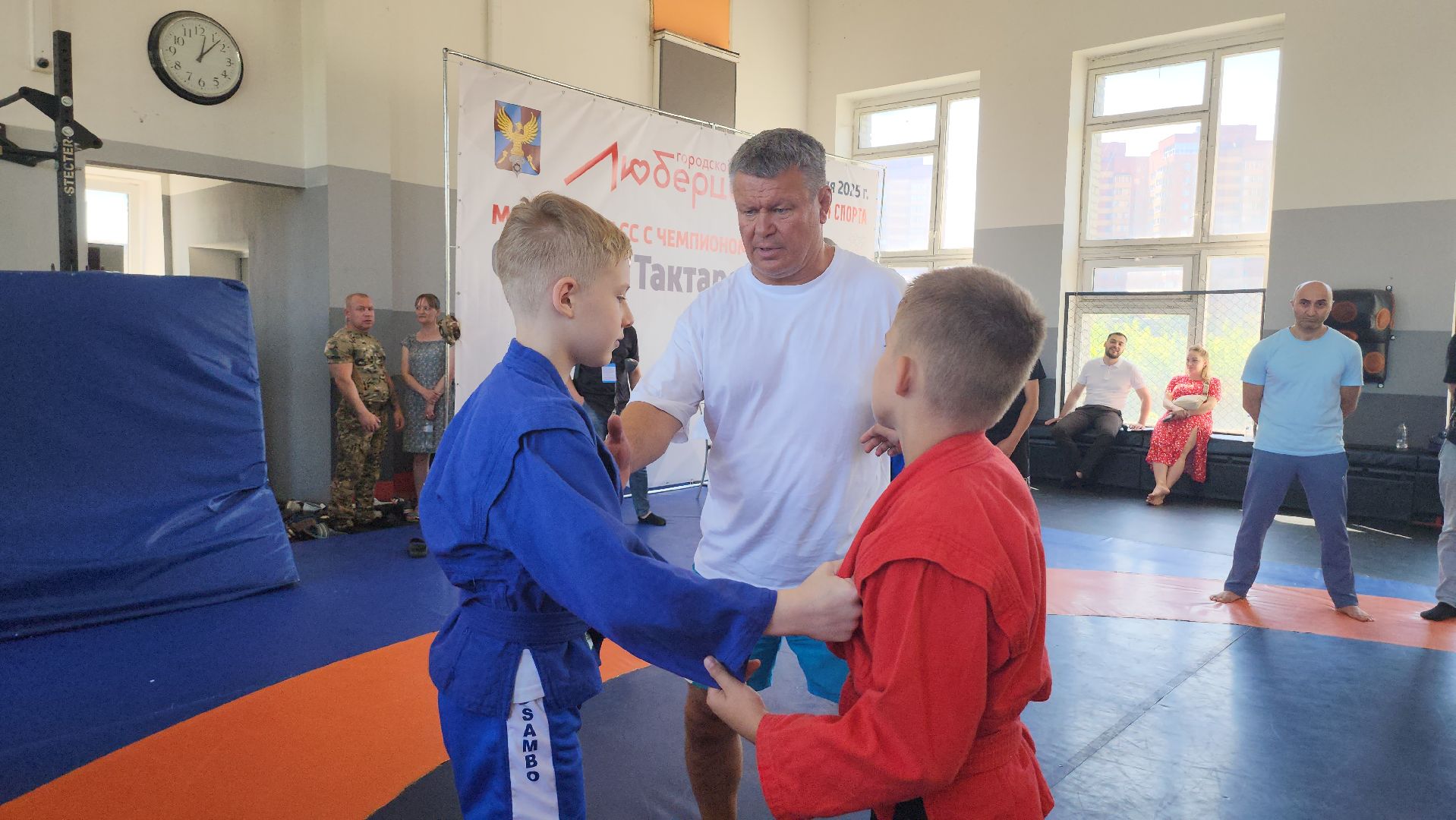 Люберцы, мастер-класс с Олегом Тактаровым, самооборона, борьба,
