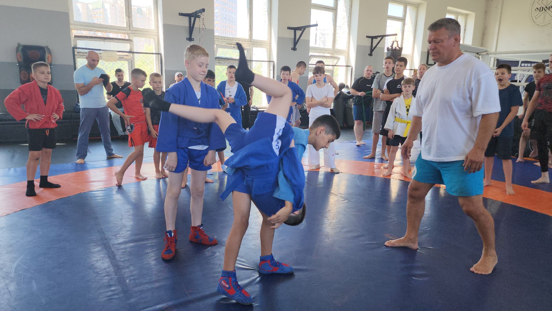 Люберцы, мастер-класс с Олегом Тактаровым, самооборона, борьба,
