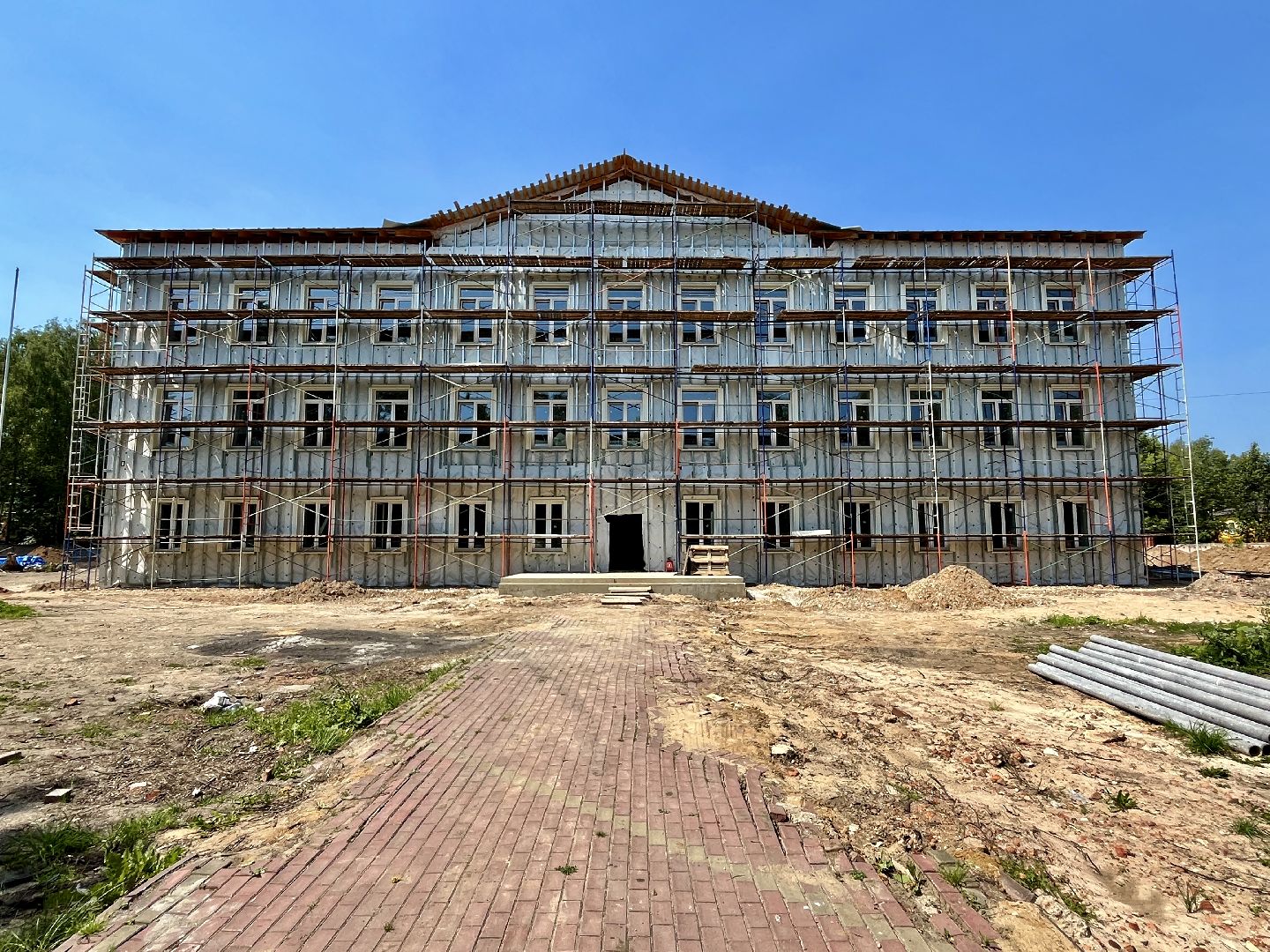 наро-фоминск, наро-фоминский городской округ, капитальный ремонт школы в наро-фоминске, наро-фоминская школа 1, капремонт школы,