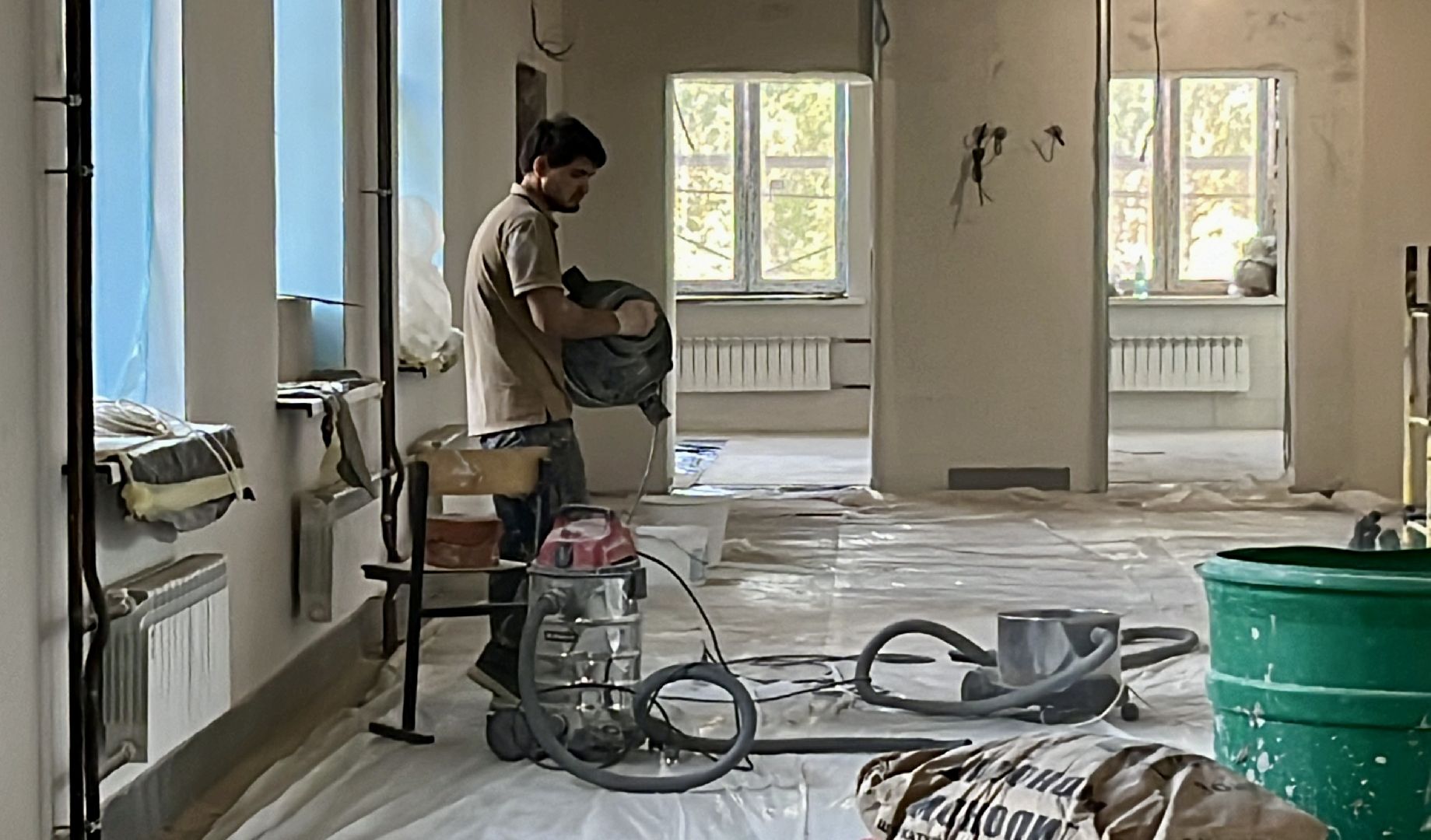 наро-фоминск, наро-фоминский городской округ, капитальный ремонт школы в наро-фоминске, наро-фоминская школа 1, капремонт школы,