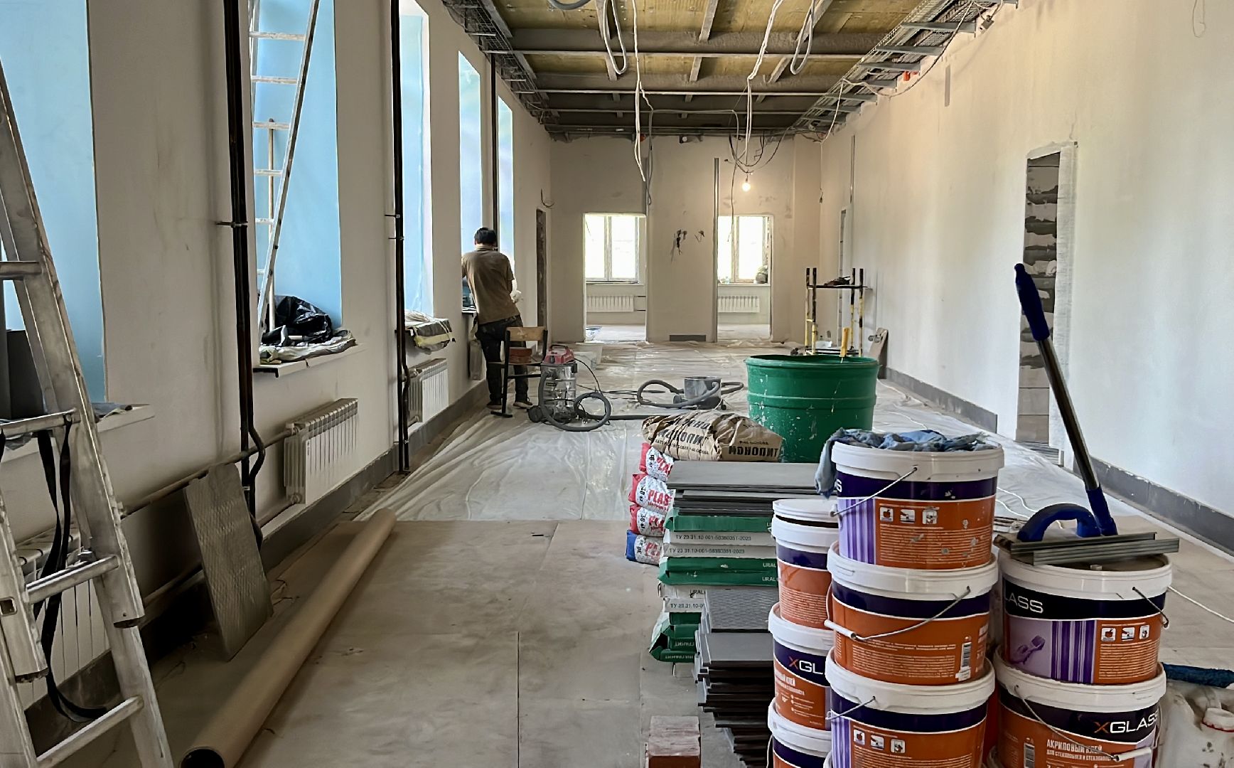 наро-фоминск, наро-фоминский городской округ, капитальный ремонт школы в наро-фоминске, наро-фоминская школа 1, капремонт школы,