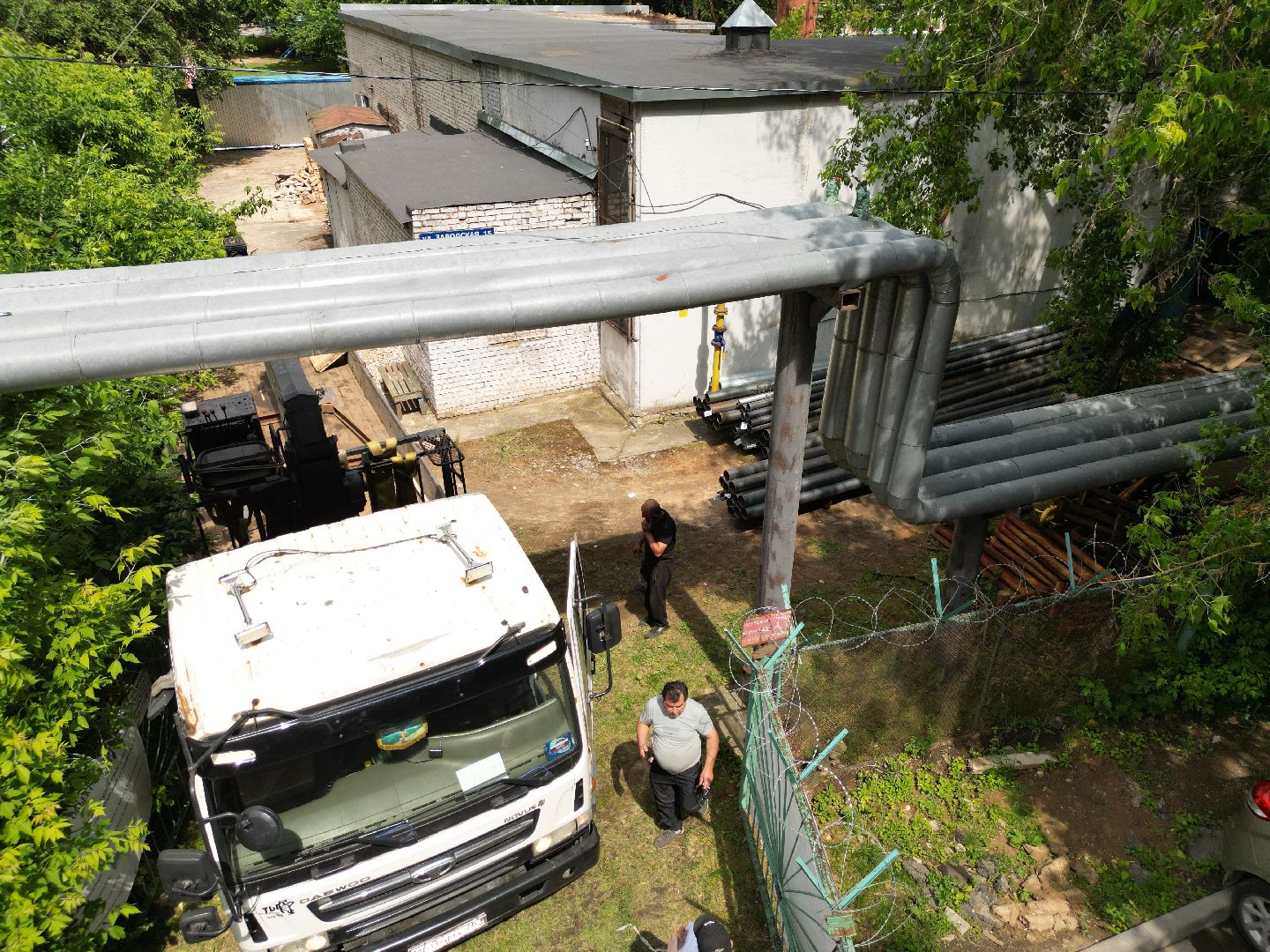 видео, видео с коптера, котельная на заводской, ремонт котельной в долгопрудном,