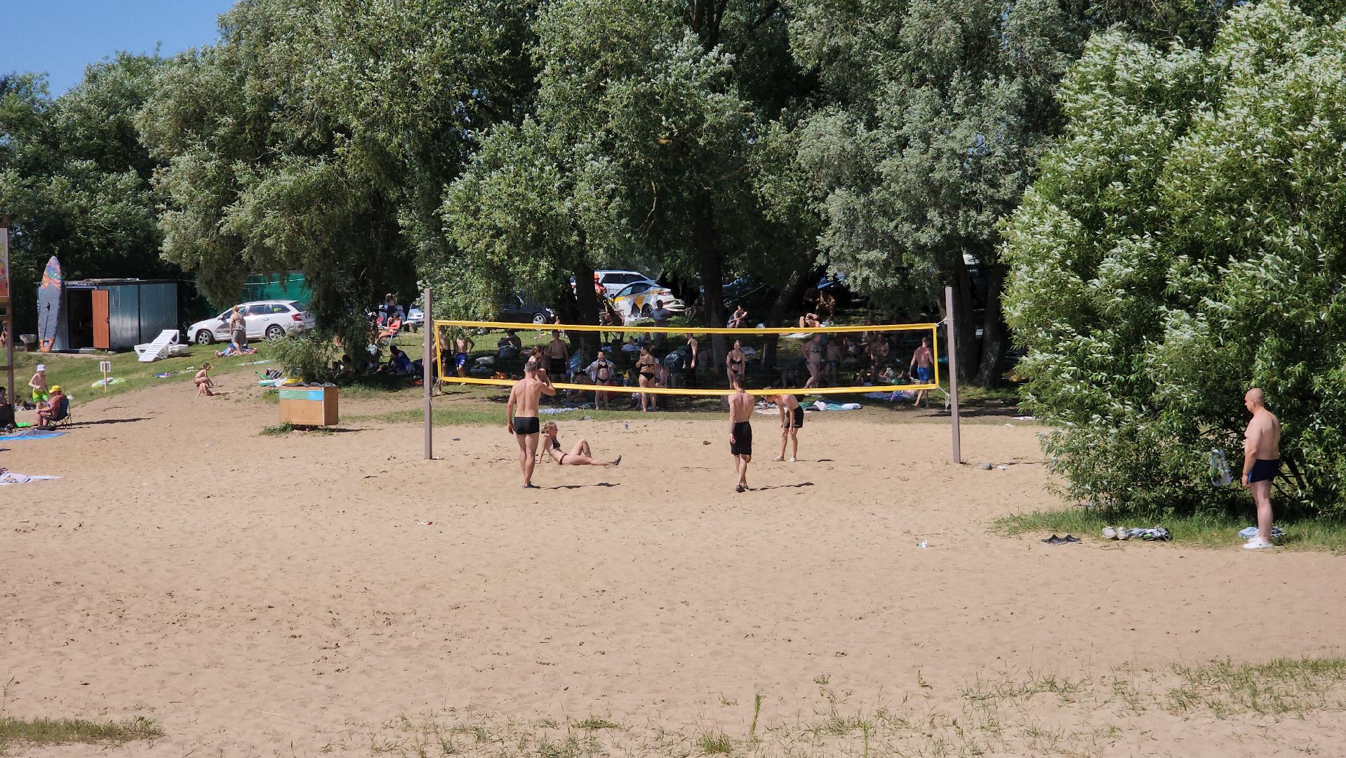 ступино, лето в подмосковье, пляжи,