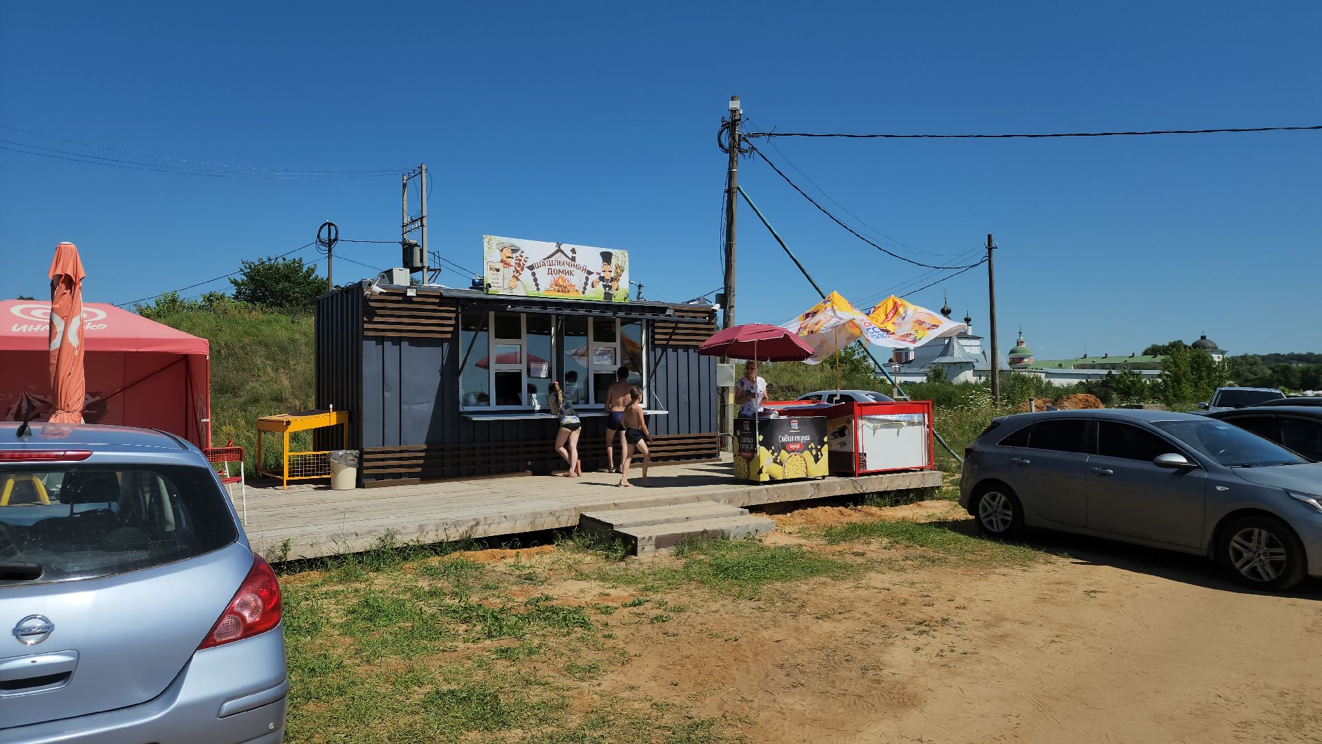 ступино, лето в подмосковье, пляжи,