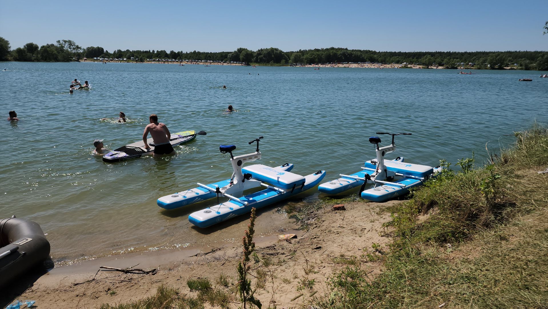 ступино, лето в подмосковье, пляжи,