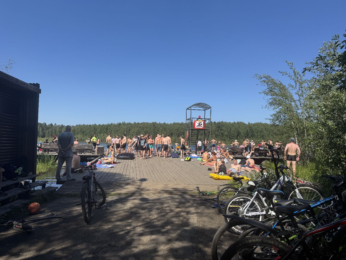 Балашиха, рейд на Бабошкино,