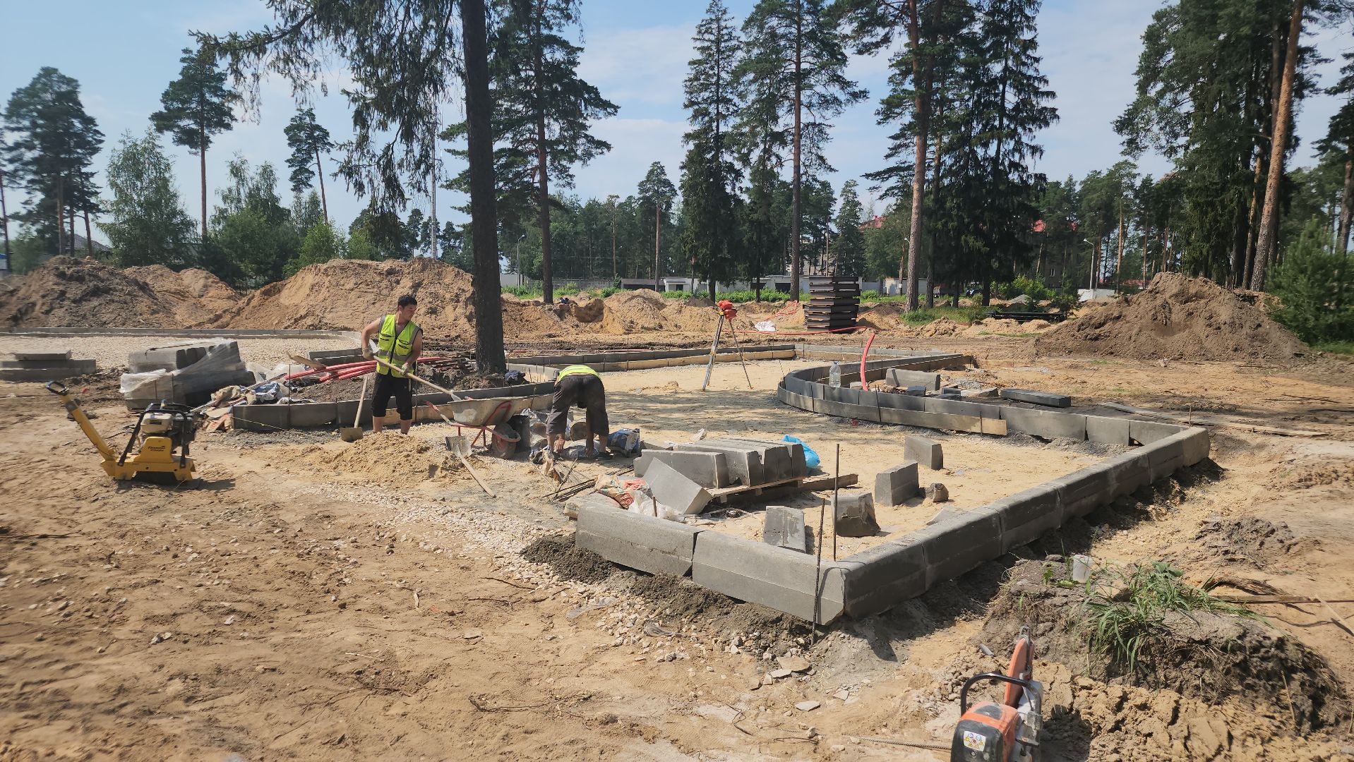 благоустройство 2025, парковский лес, орехово-зуево,