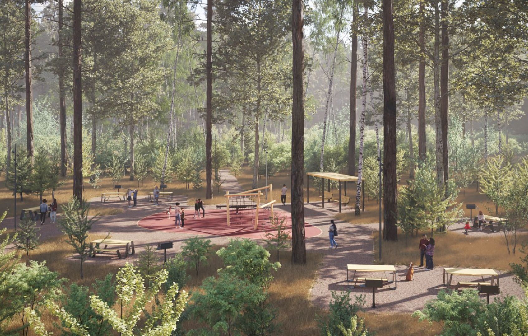 благоустройство 2025, парковский лес, орехово-зуево,